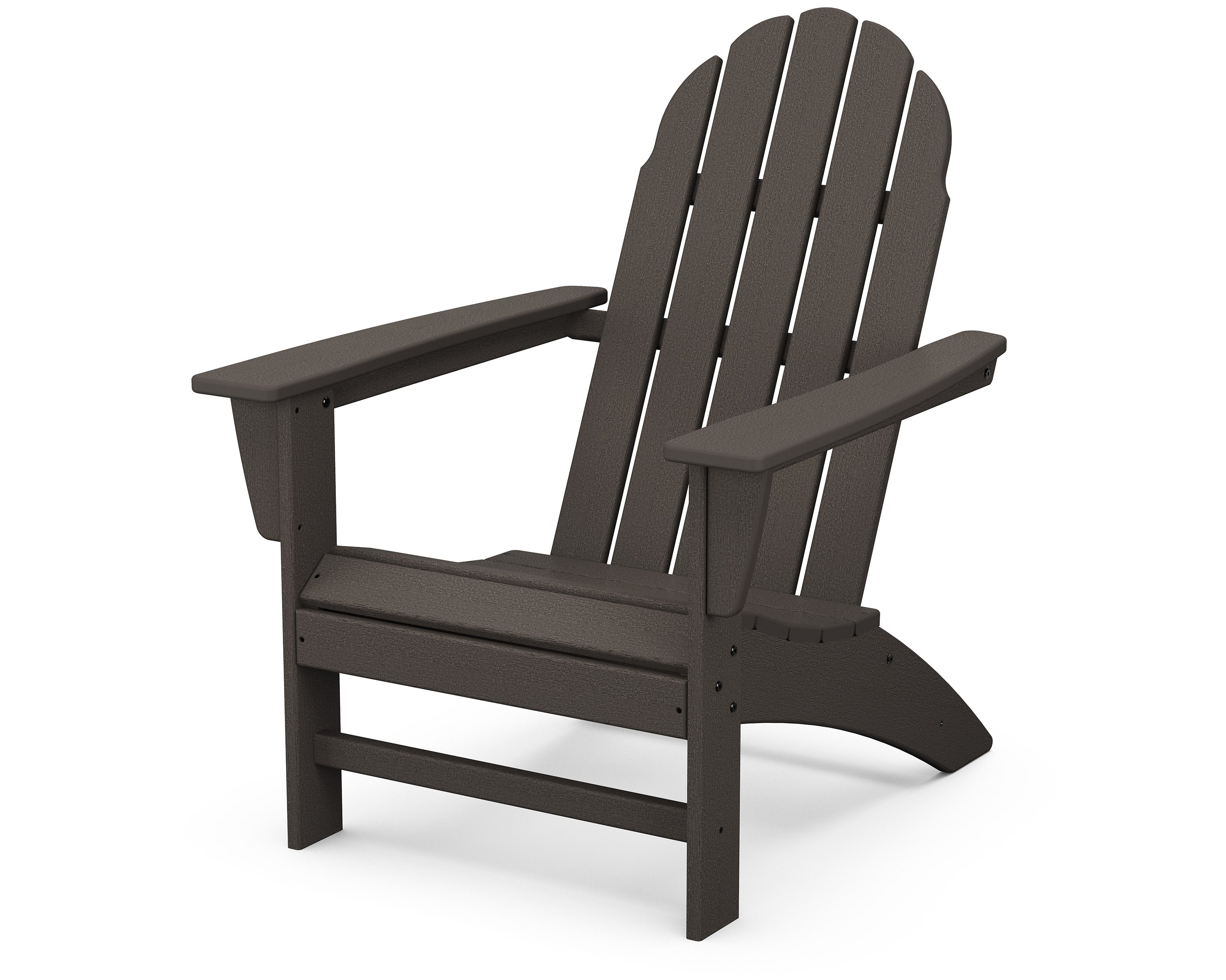 Vineyard Adirondack Chair in Vintage Coffee