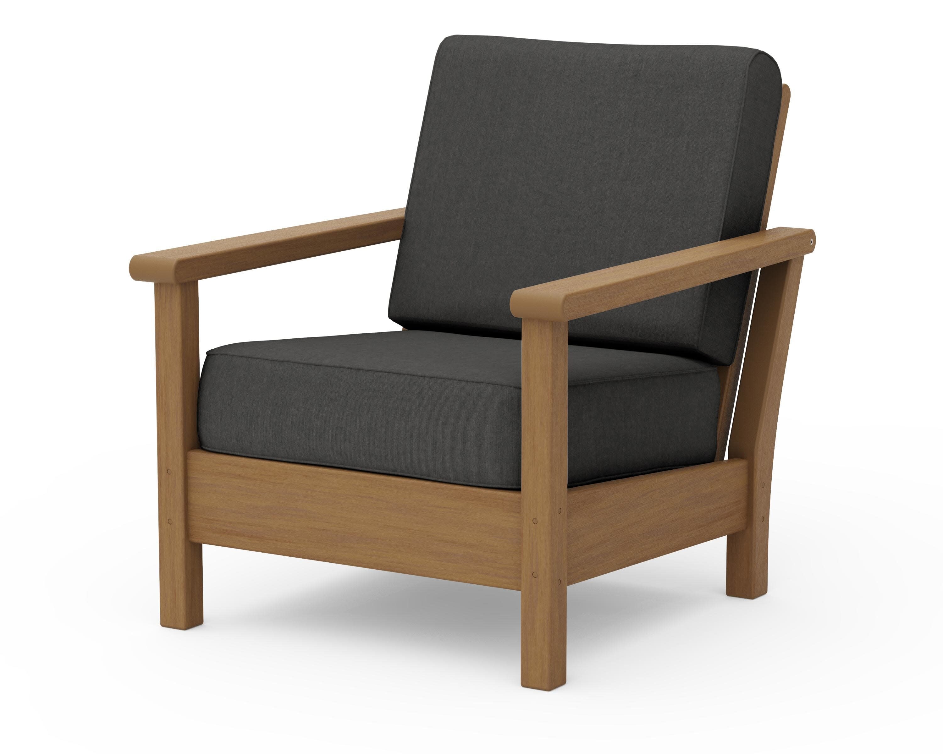 Harbour Deep Seating Chair in Natural / Spectrum Carbon