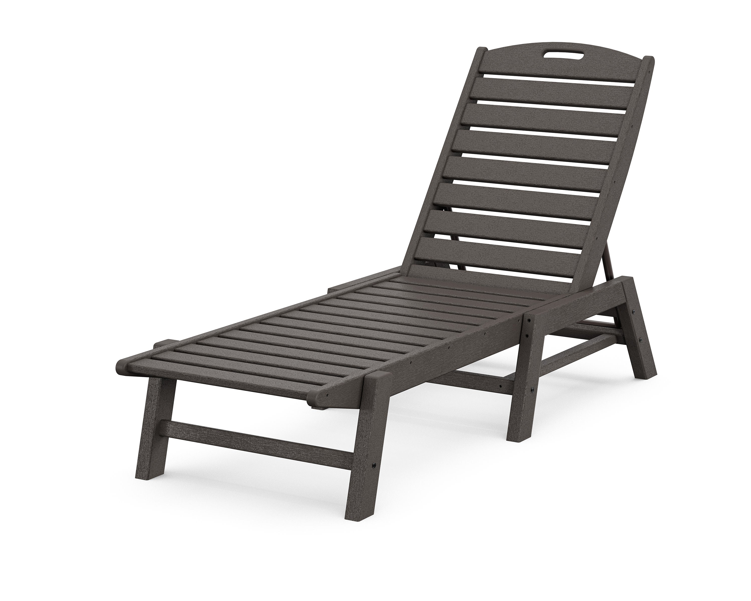 Nautical Chaise in Vintage Coffee