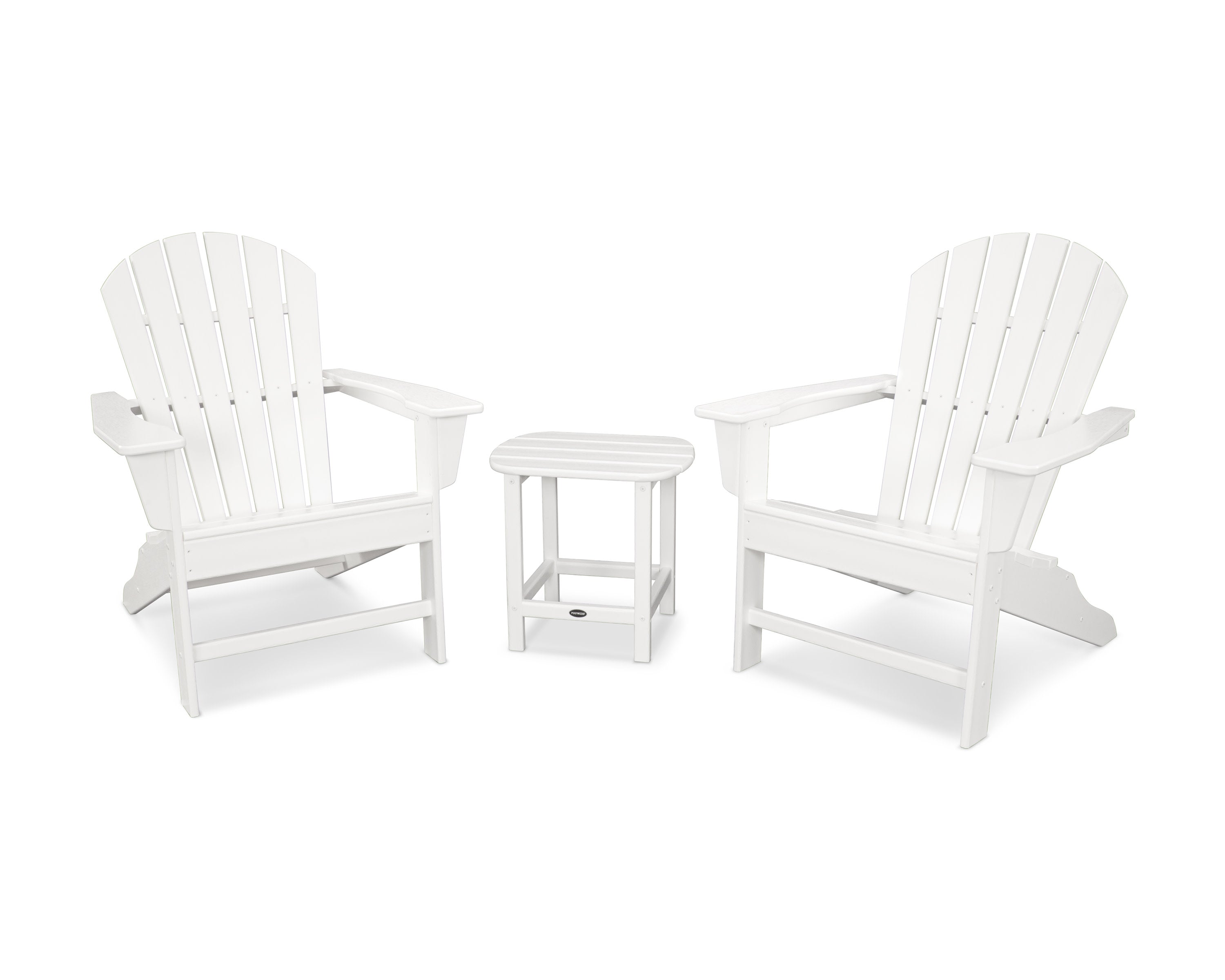 South Beach Adirondack 3-Piece Set in White