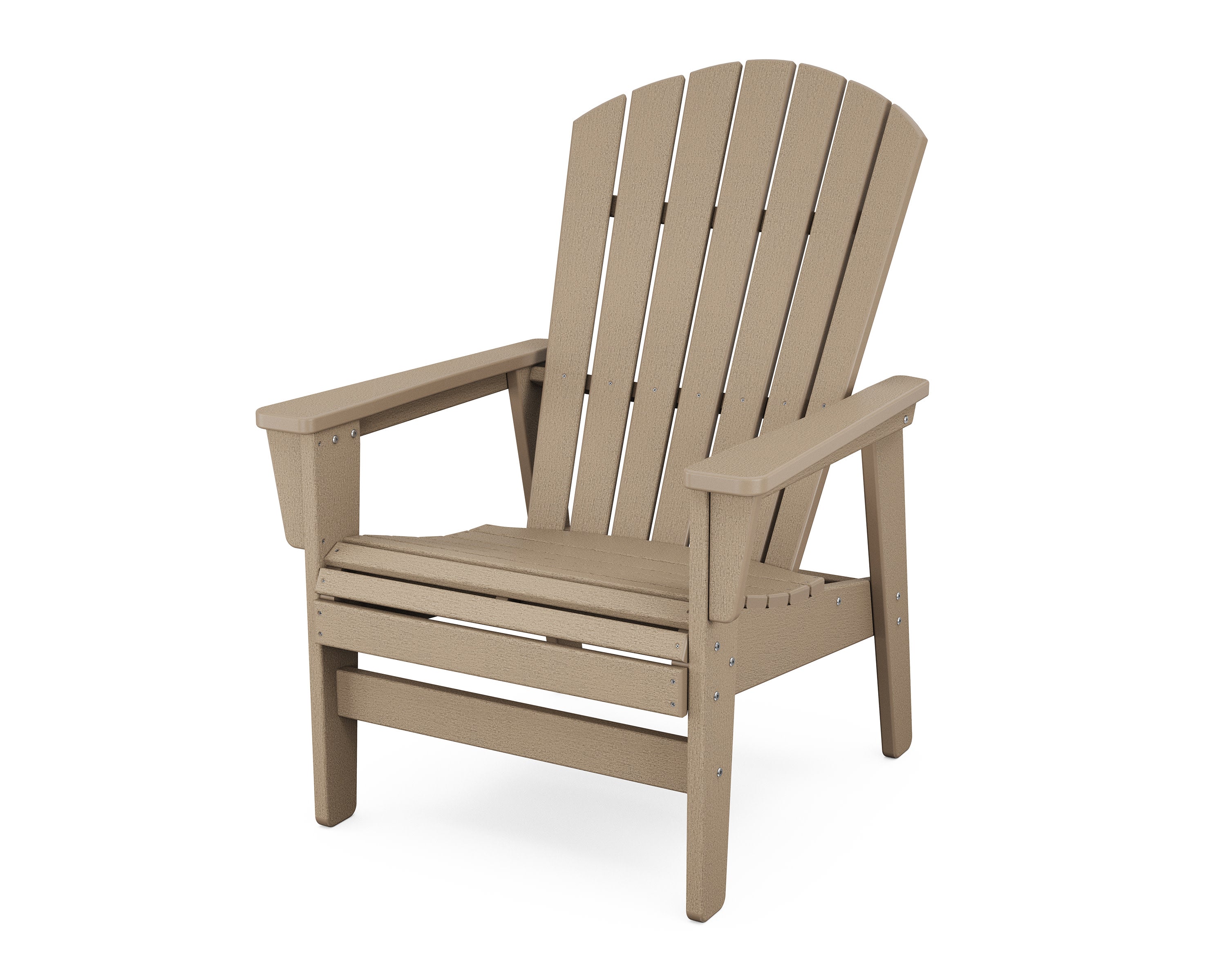 Nautical Grand Upright Adirondack Chair in Vintage Sahara