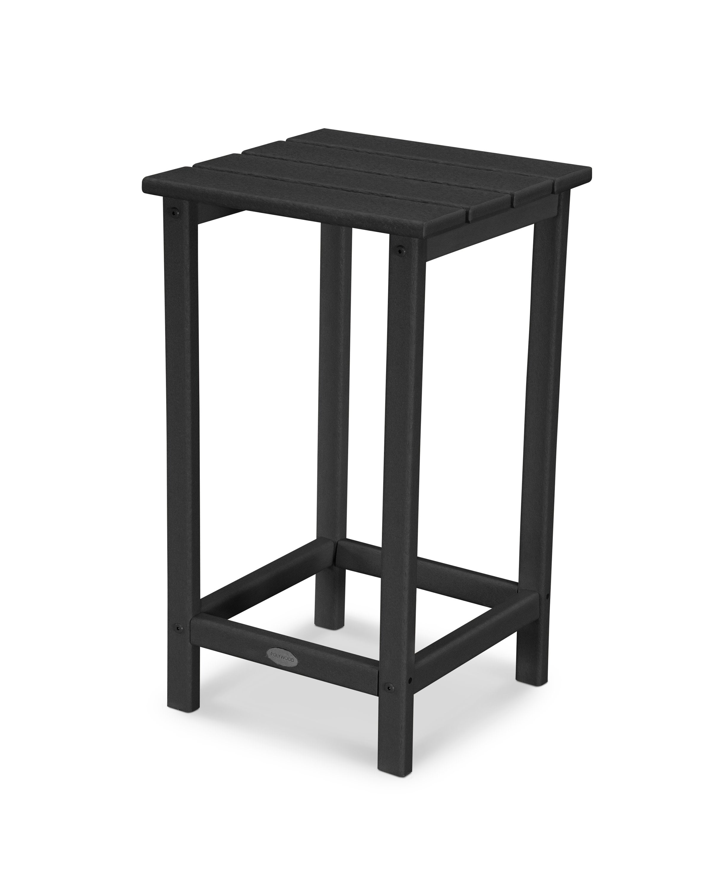 Long Island 26" Counter Side Table in Black