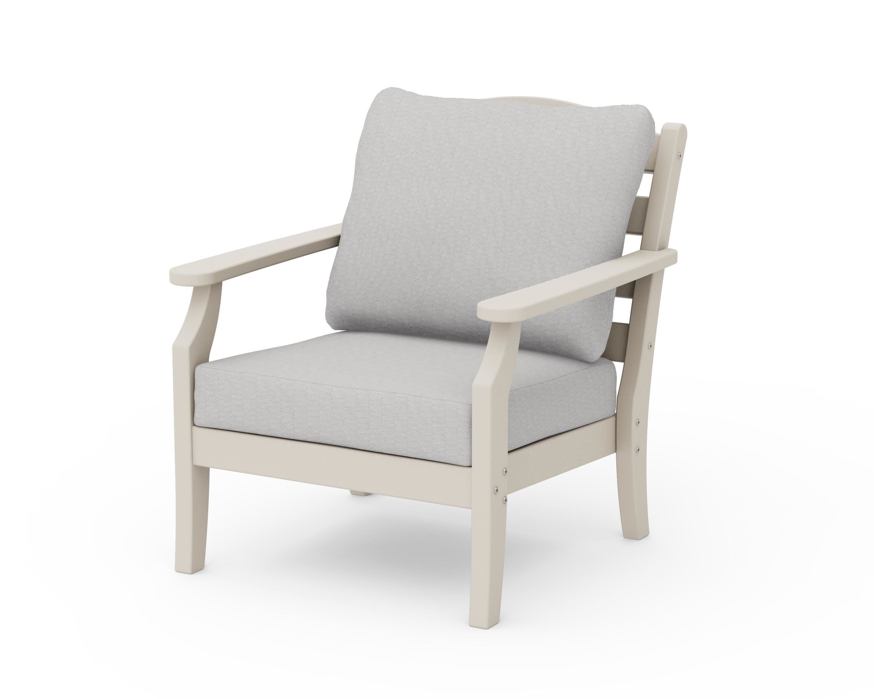 Savannah Deep Seating Chair in Sand / Diamond in the Rough