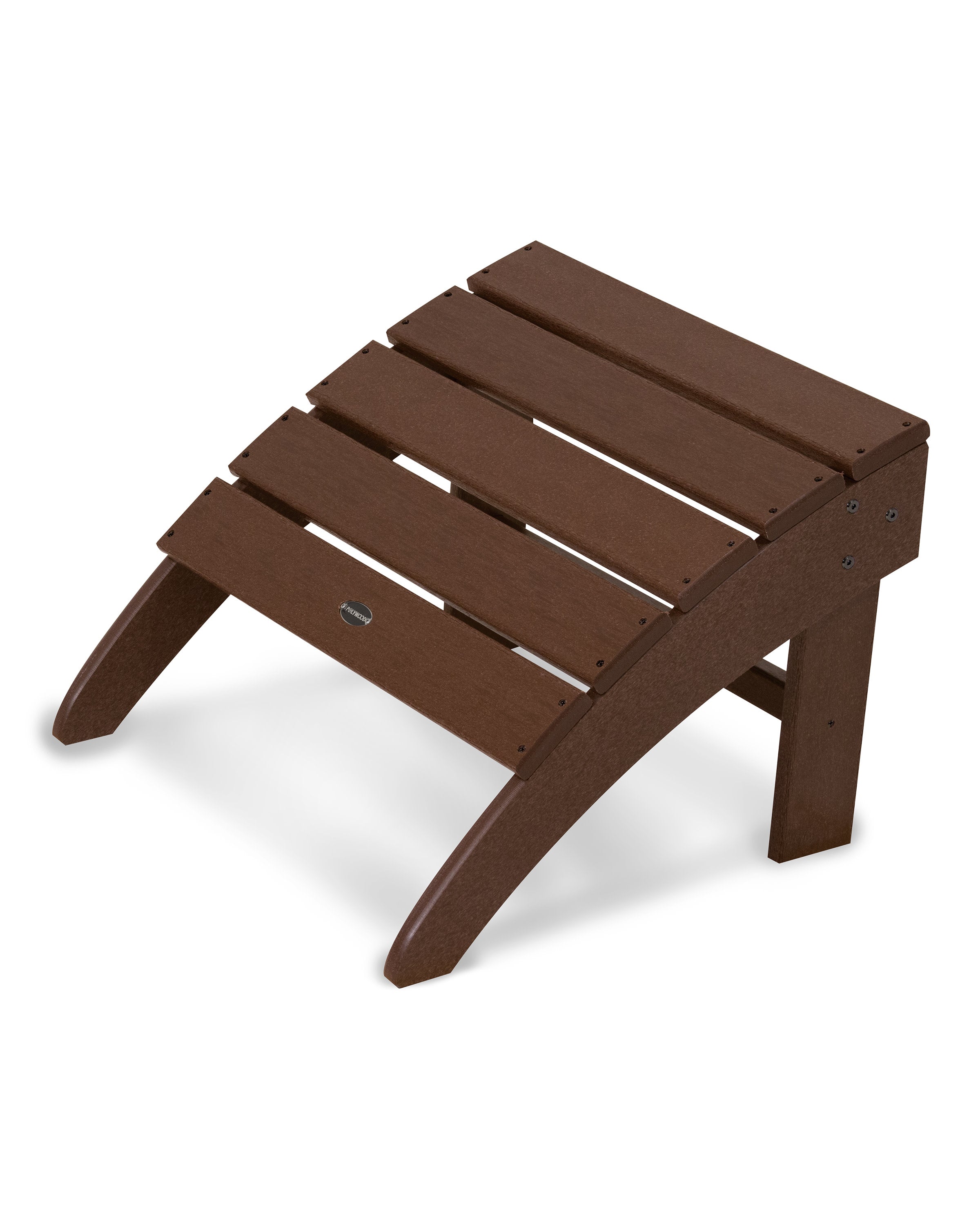 South Beach Adirondack Ottoman in Mahogany