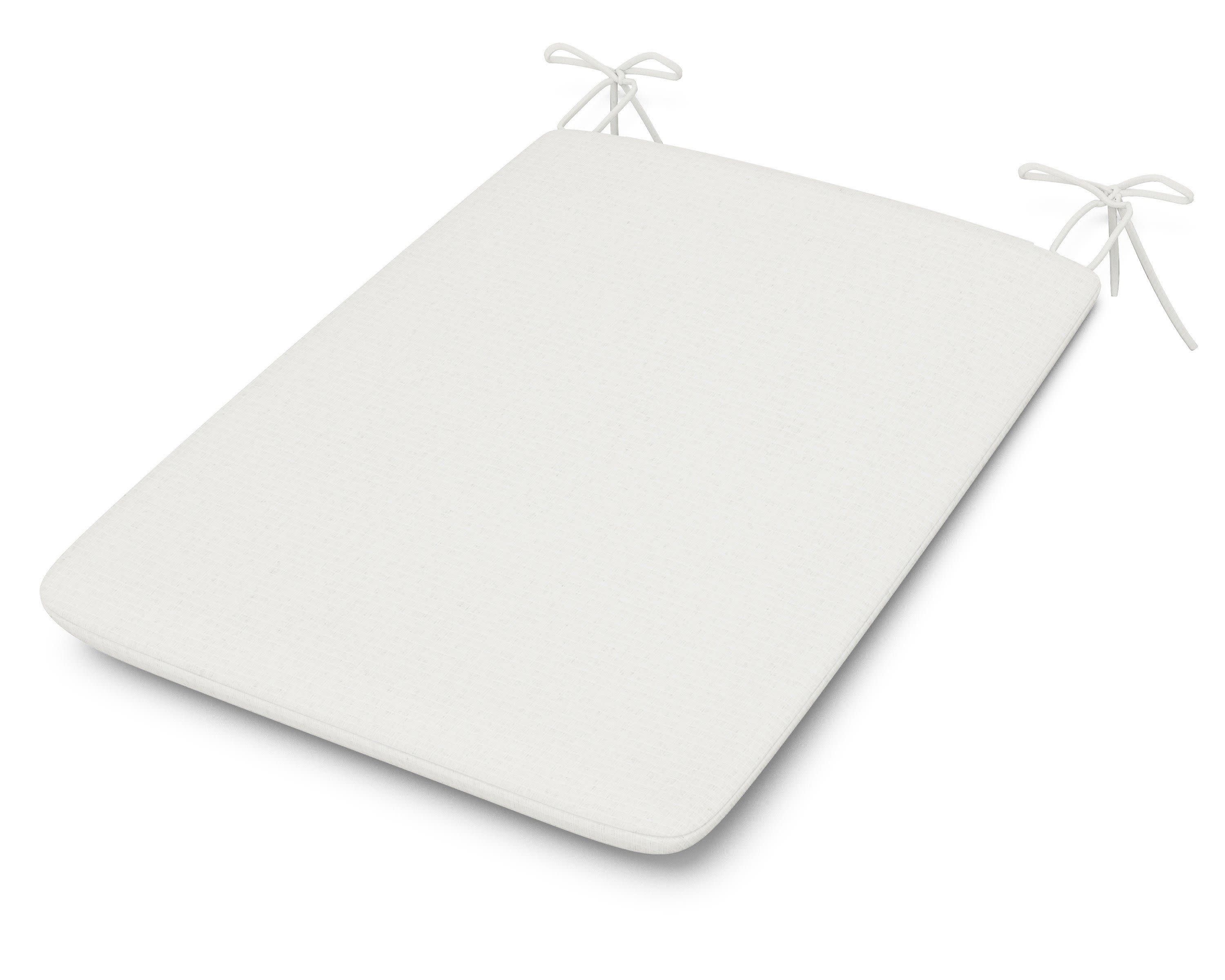 1100 Plaza Seat Pad in Natural Linen
