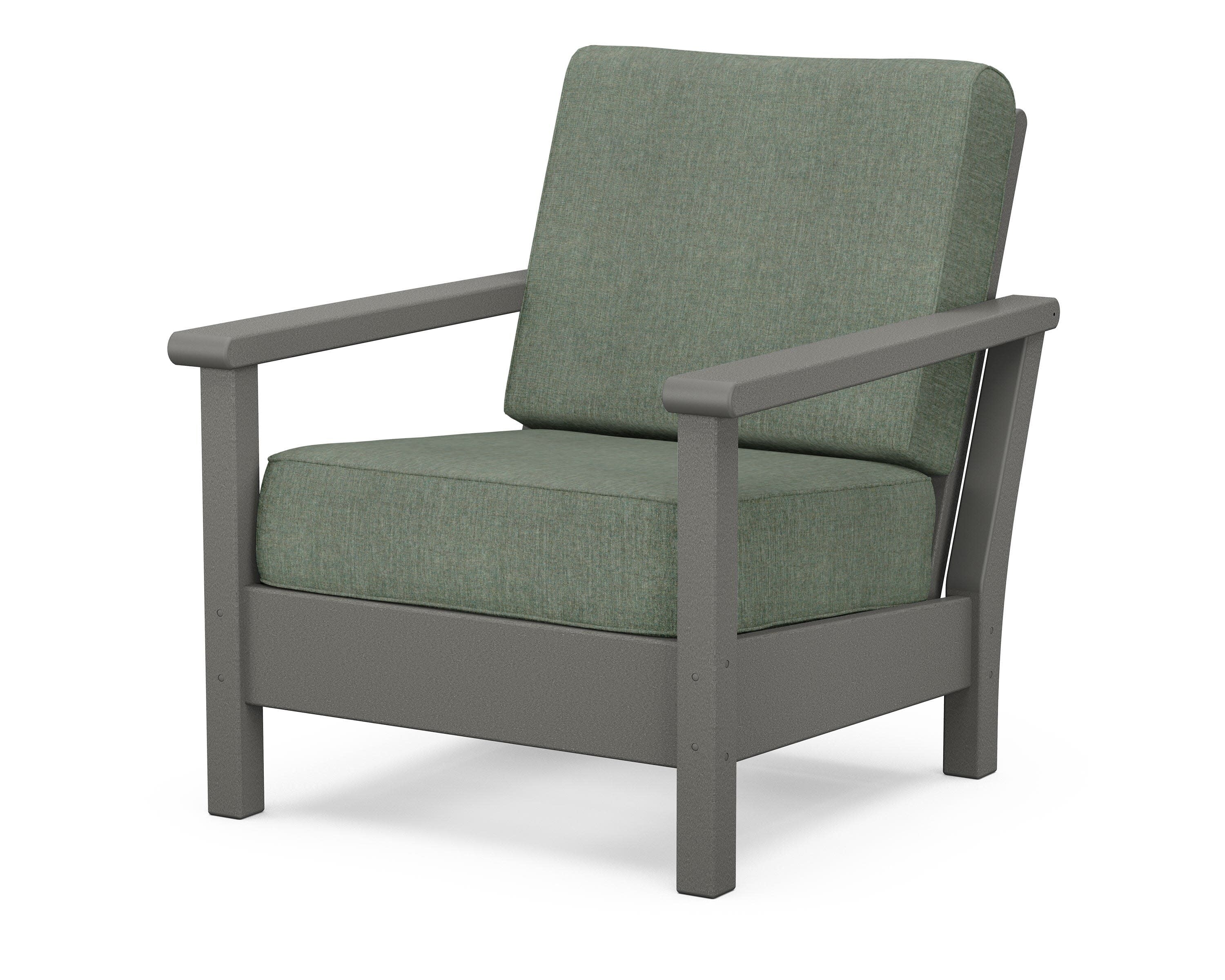 Harbour Deep Seating Chair in Slate Grey / Cast Sage