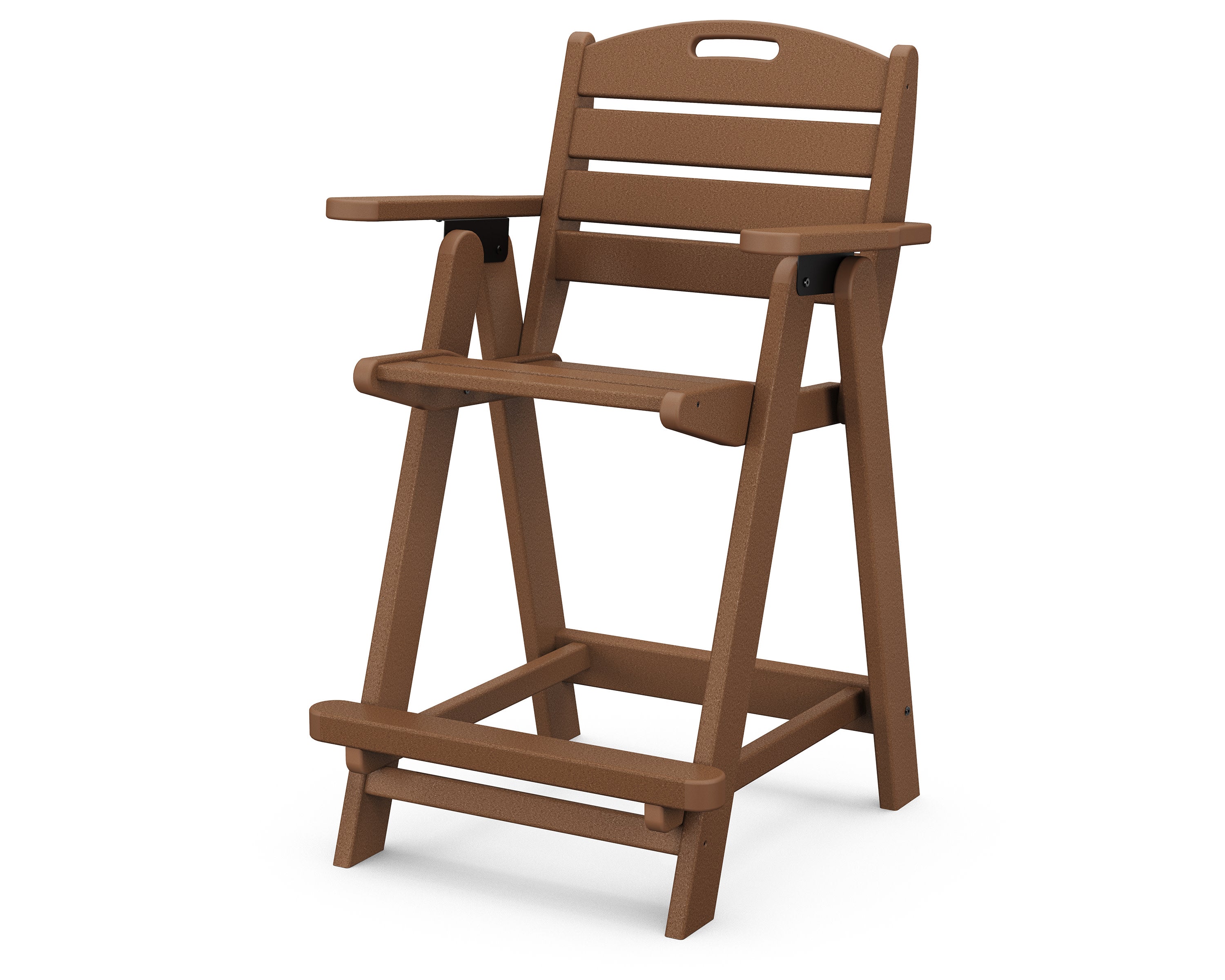 Nautical Counter Chair in Teak