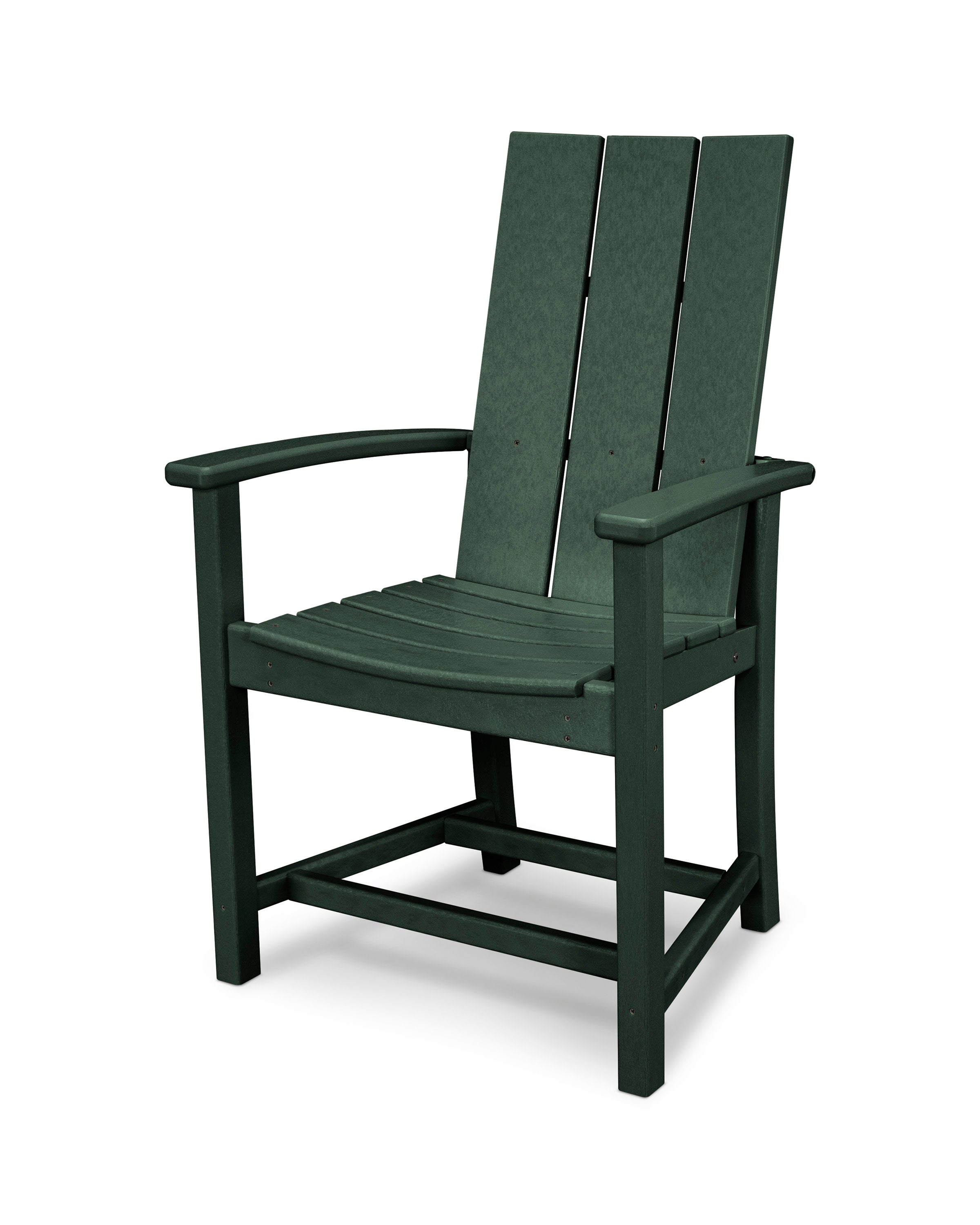Modern Adirondack Dining Chair in Green