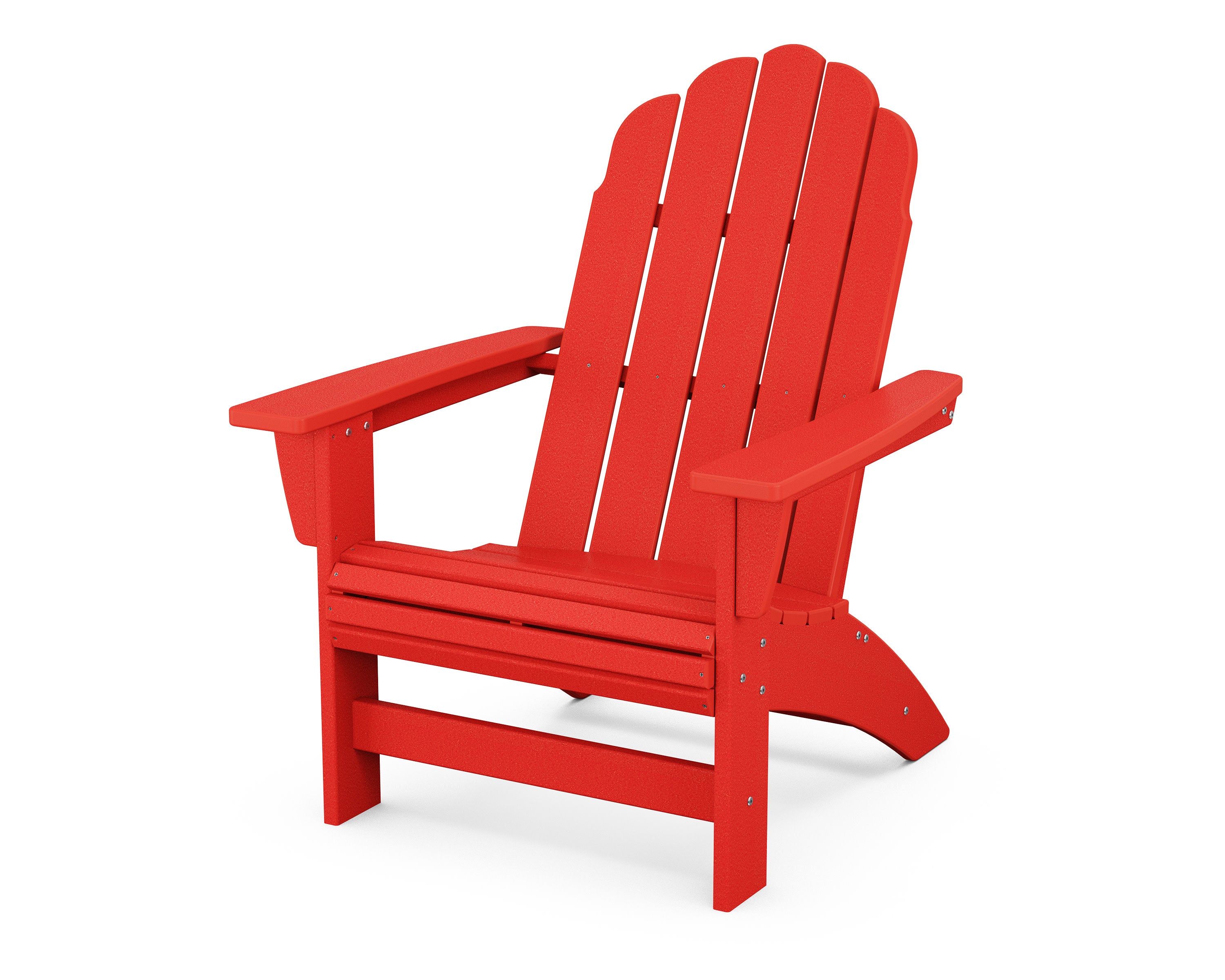 Vineyard Grand Adirondack Chair in Sunset Red