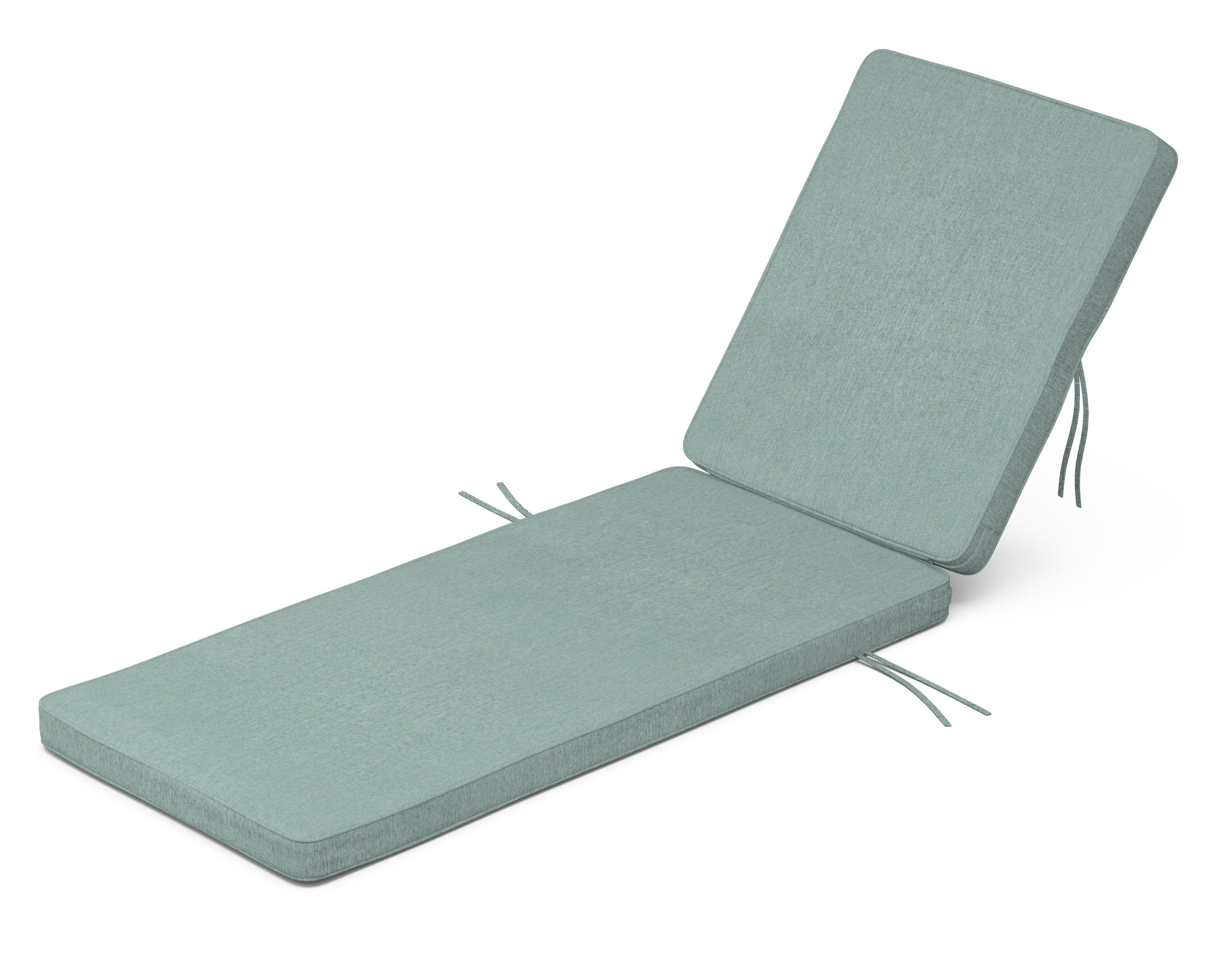 Acadia Chaise Cushion in Glacier Spa