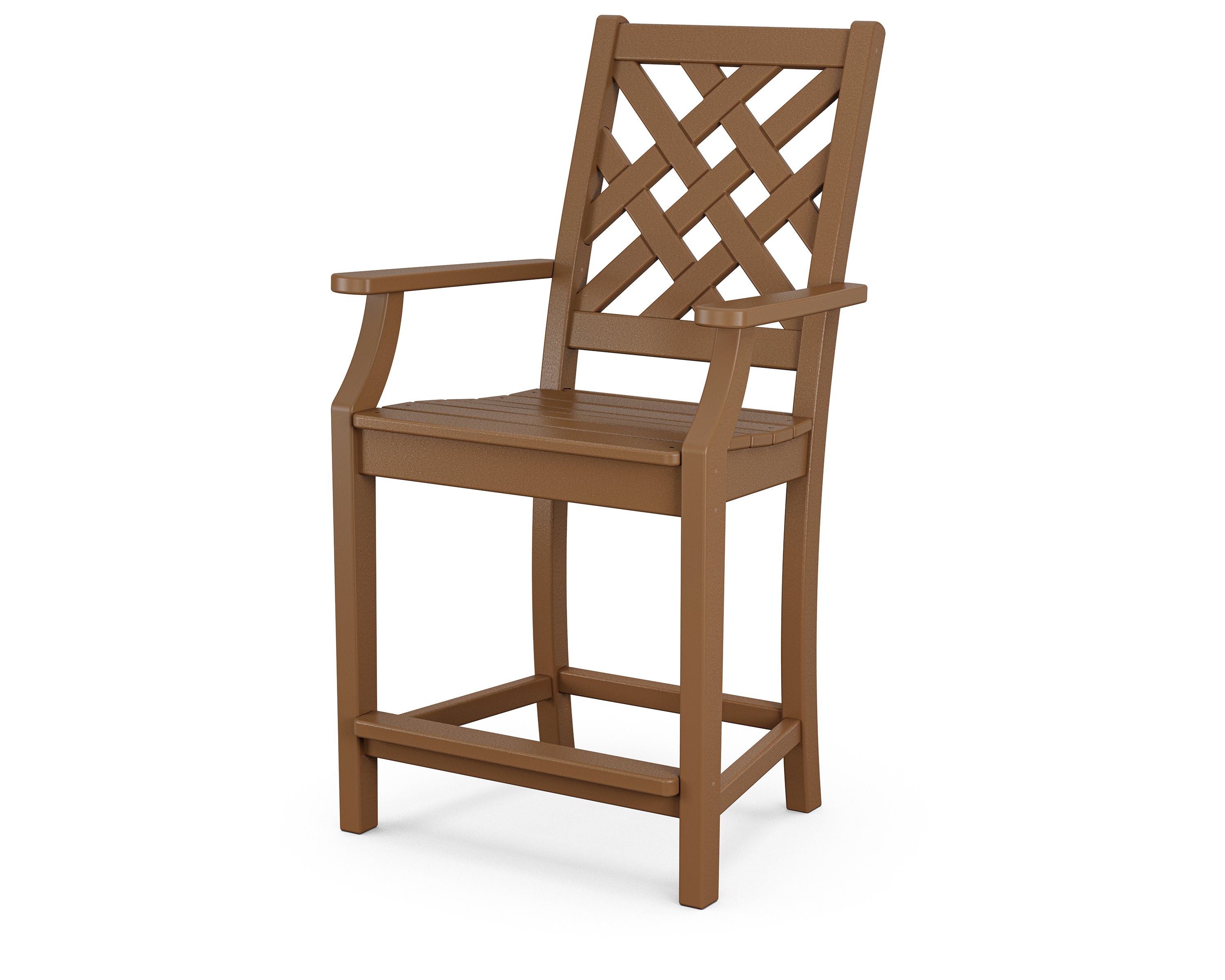Wovendale Counter Arm Chair in Teak