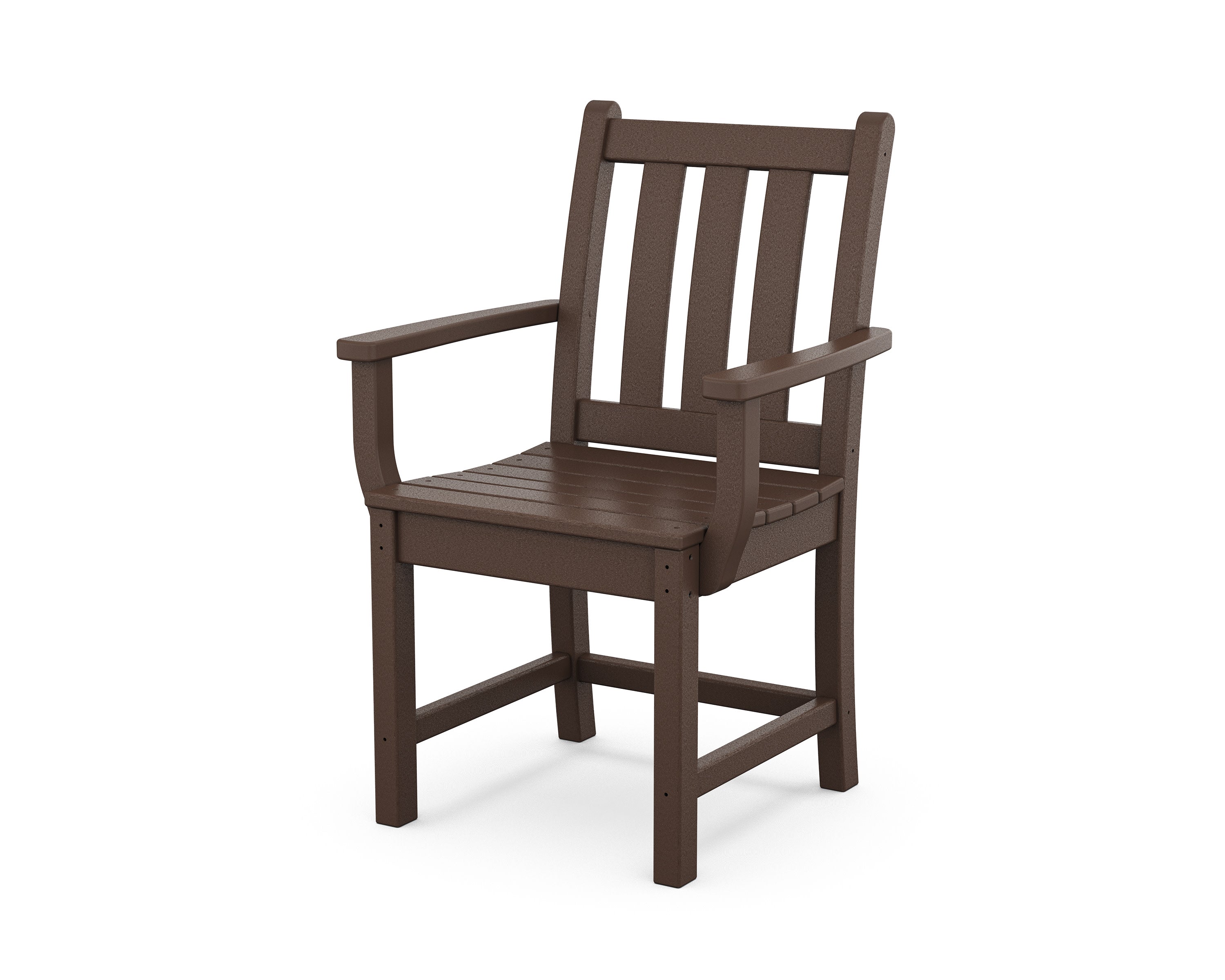Traditional Garden Dining Arm Chair in Mahogany