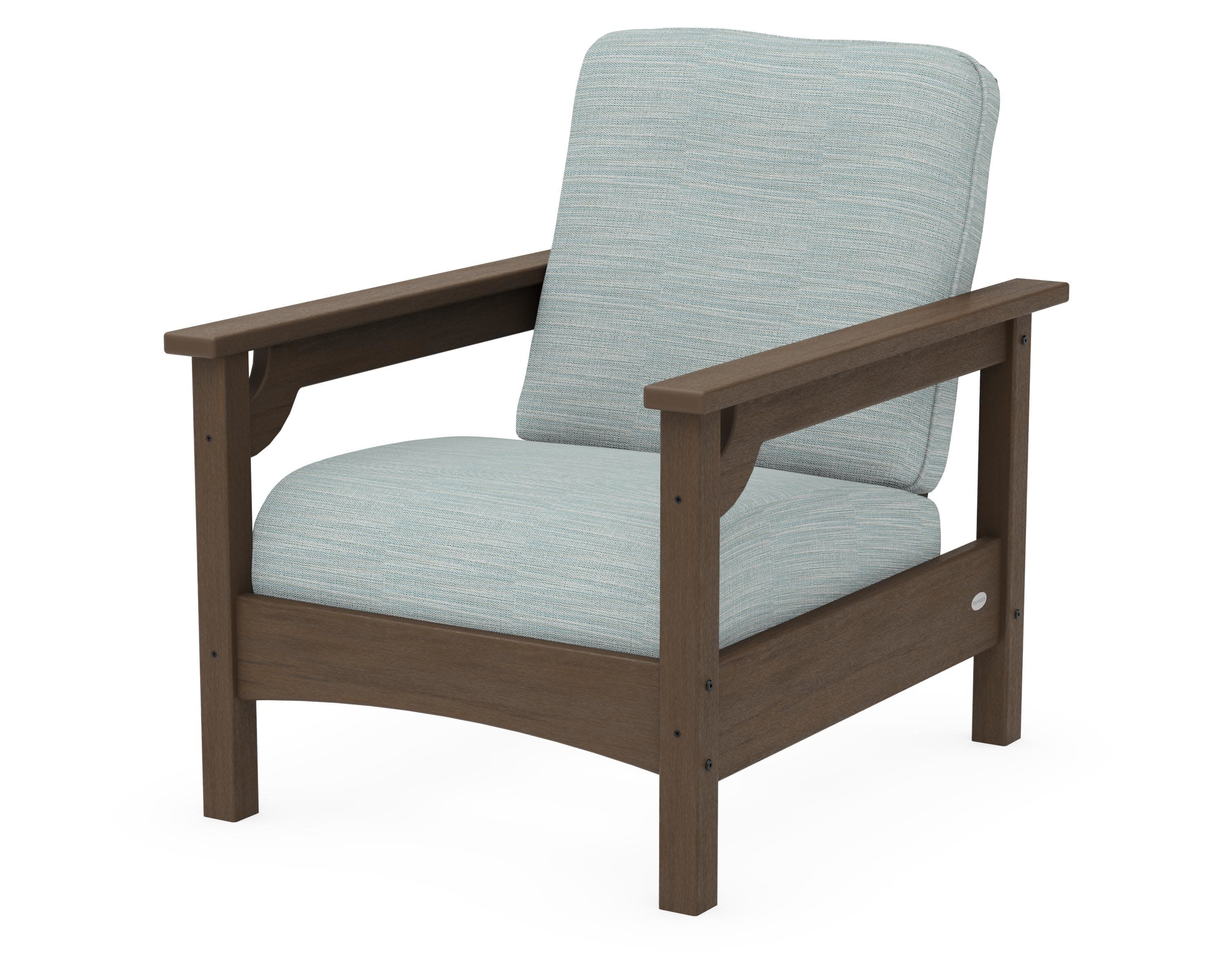 Club Chair in Kona / Soothe Mist