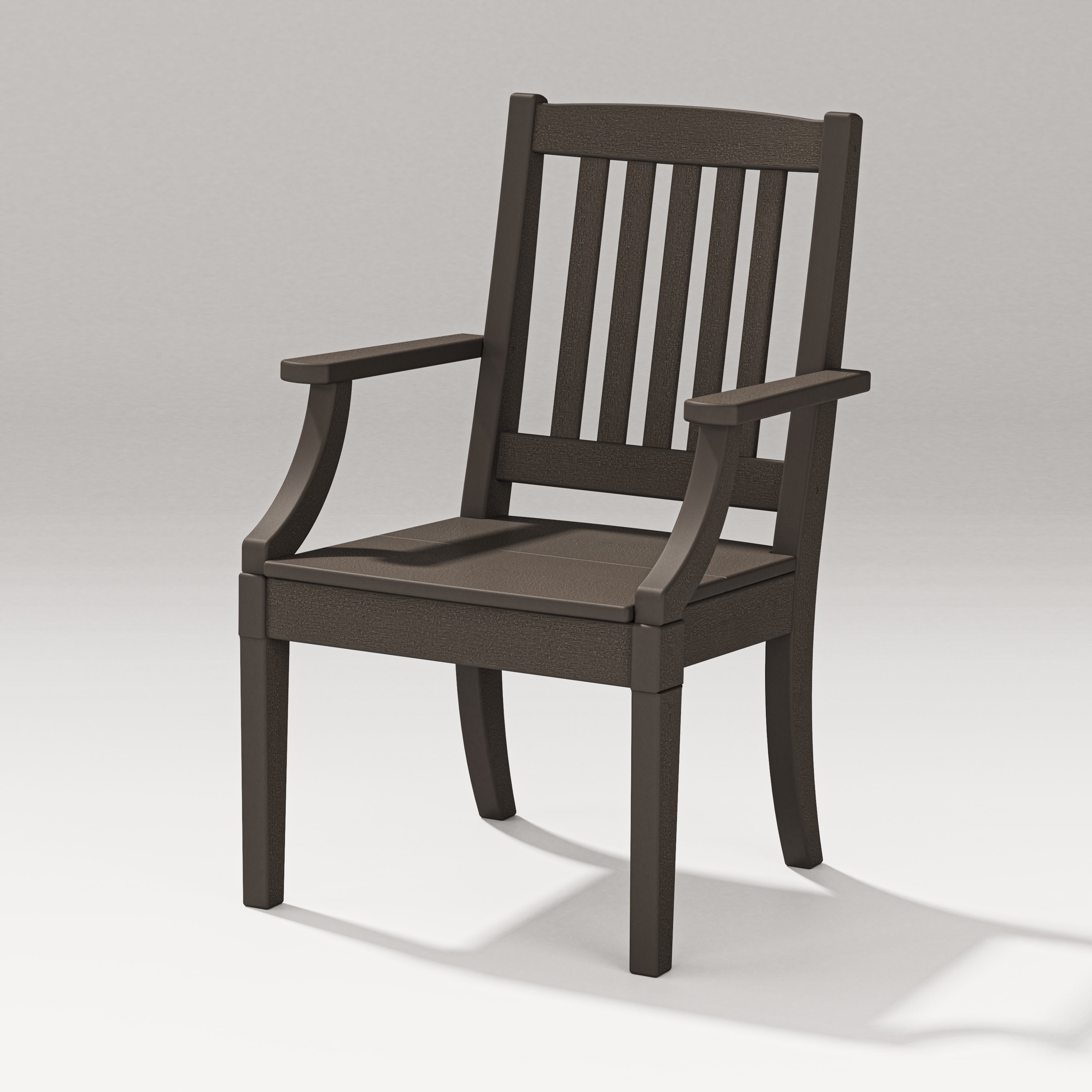 Estate Dining Arm Chair in Vintage Coffee