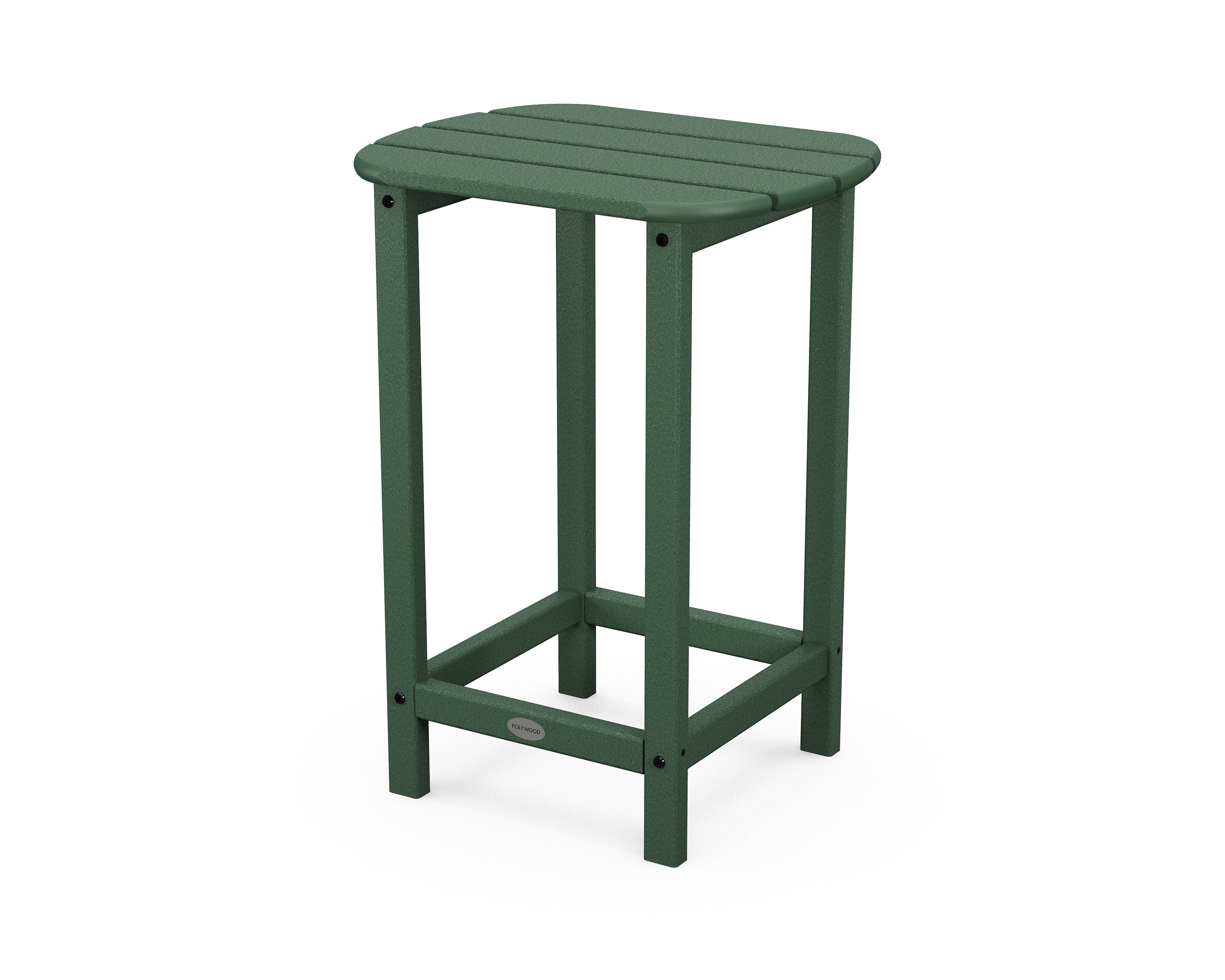 South Beach 26" Counter Side Table in Green