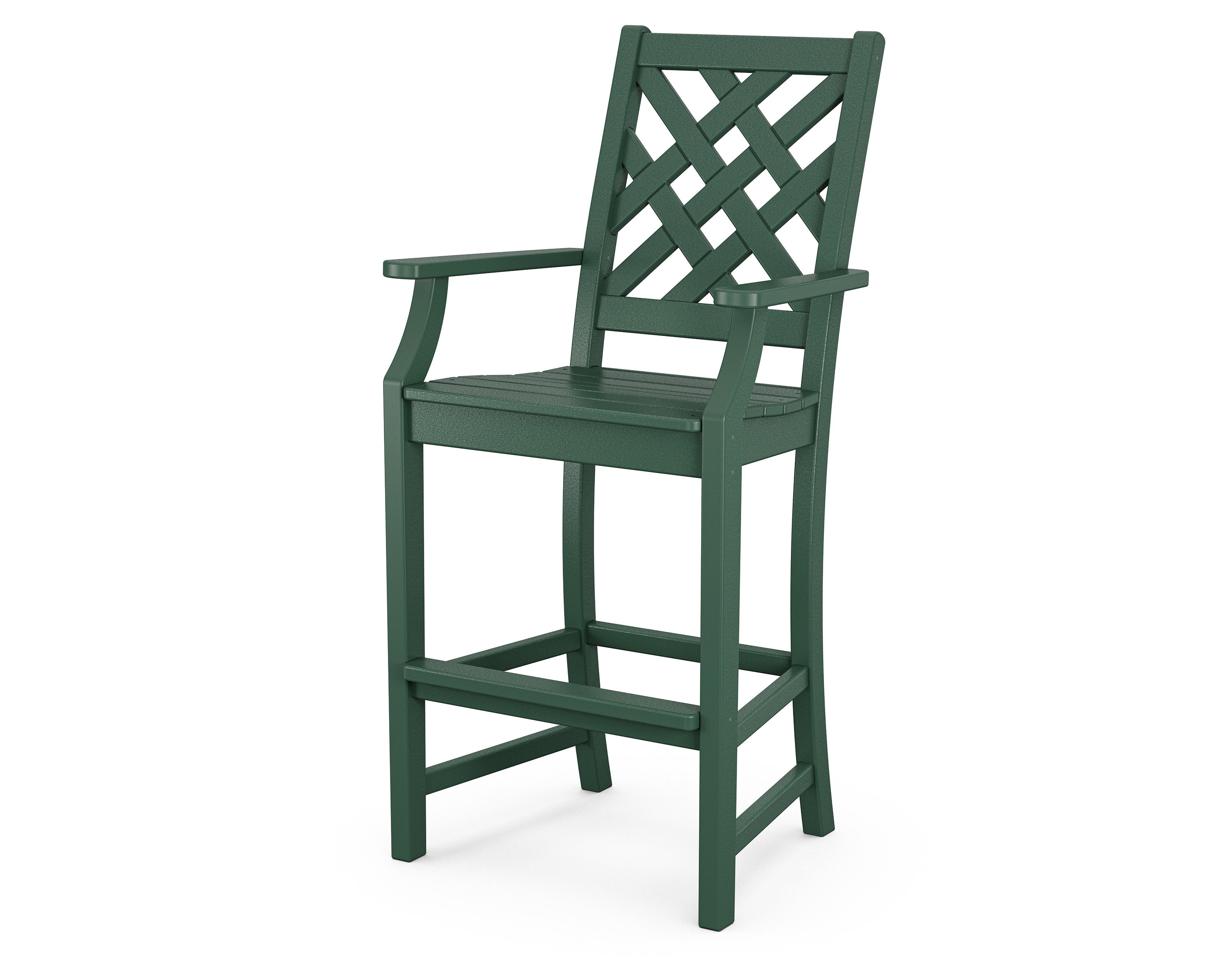 Wovendale Bar Arm Chair in Green
