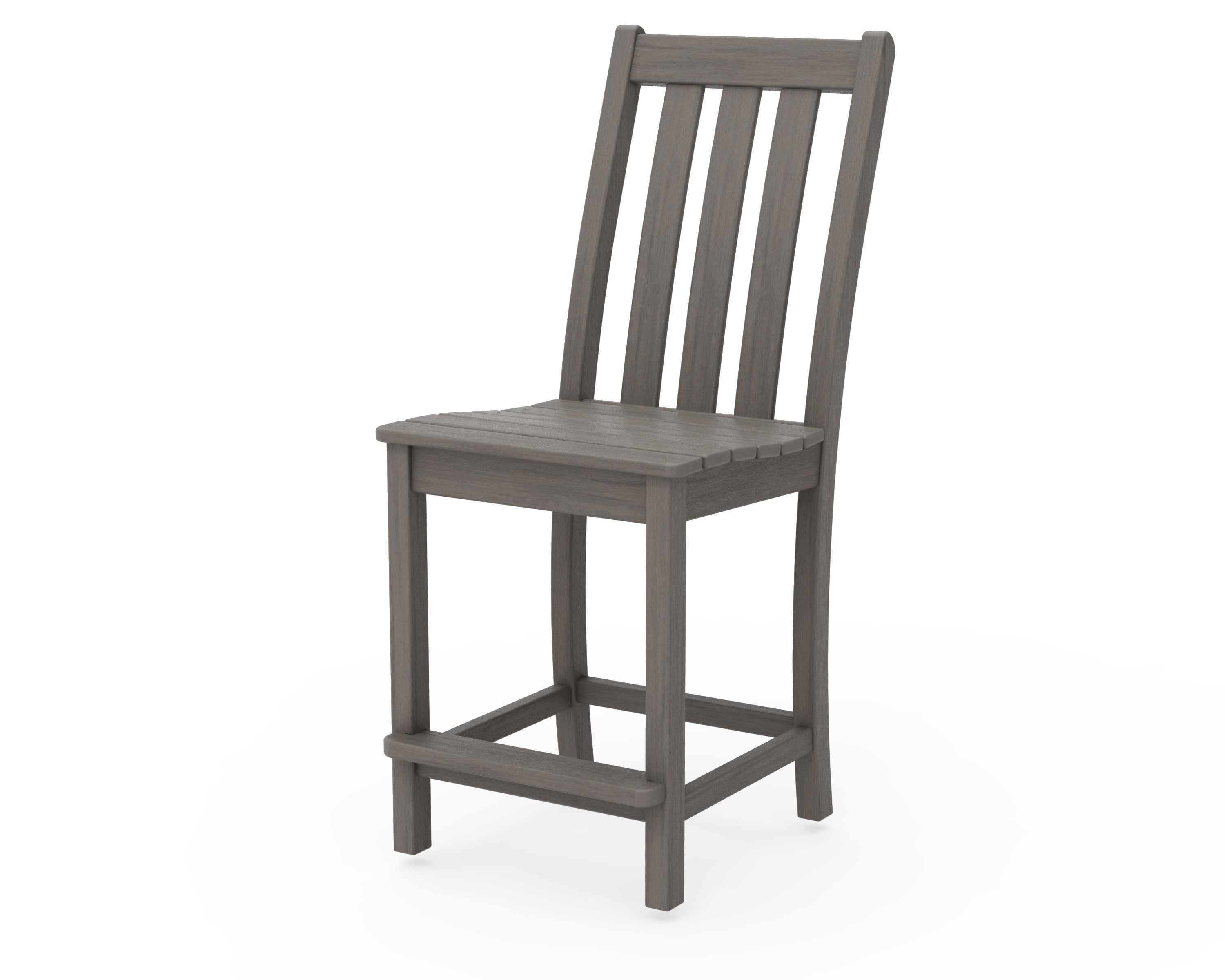 Vineyard Counter Side Chair in Driftwood