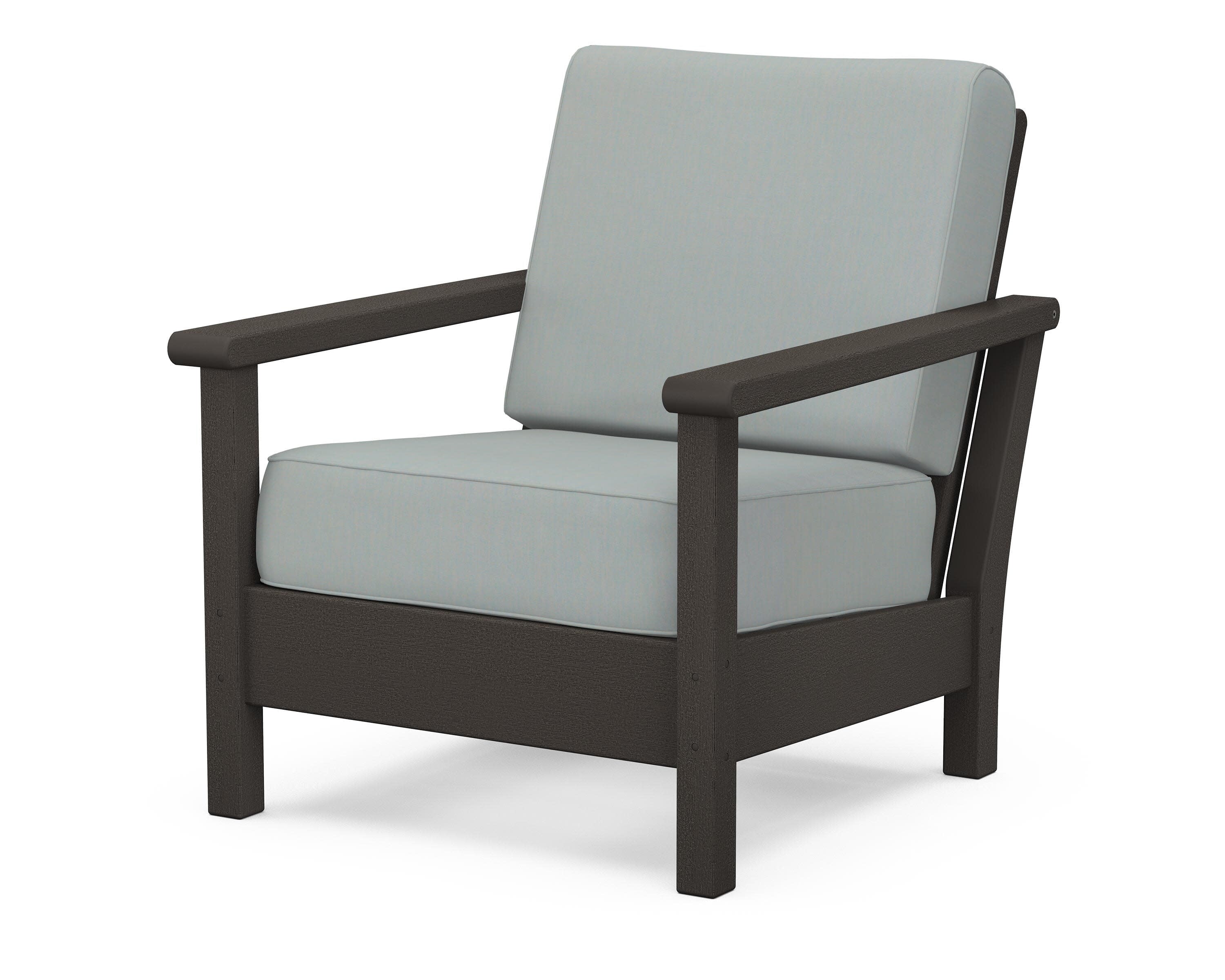 Harbour Deep Seating Chair in Vintage Coffee / Spa