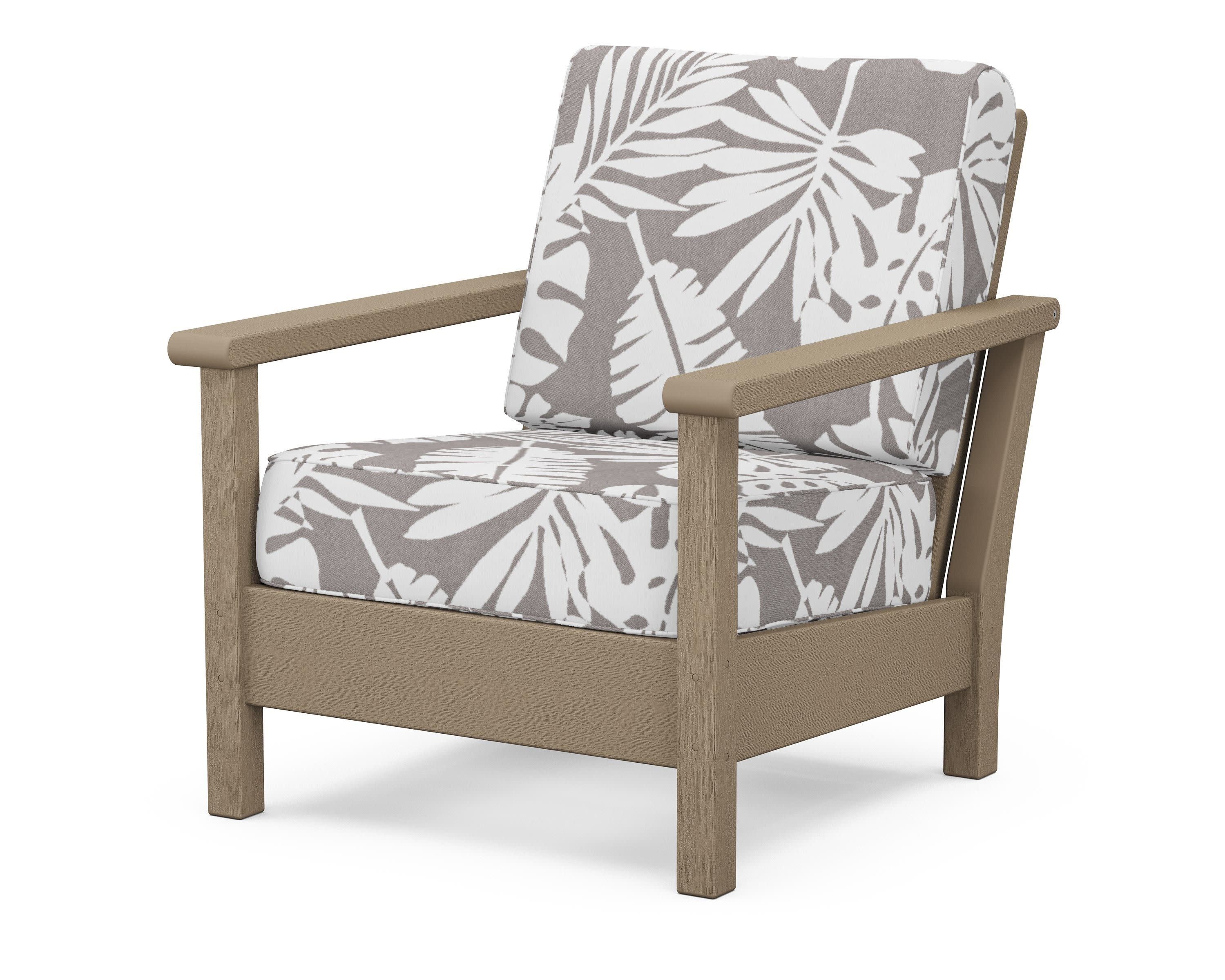Harbour Deep Seating Chair in Vintage Sahara / Leaf Grey Mist