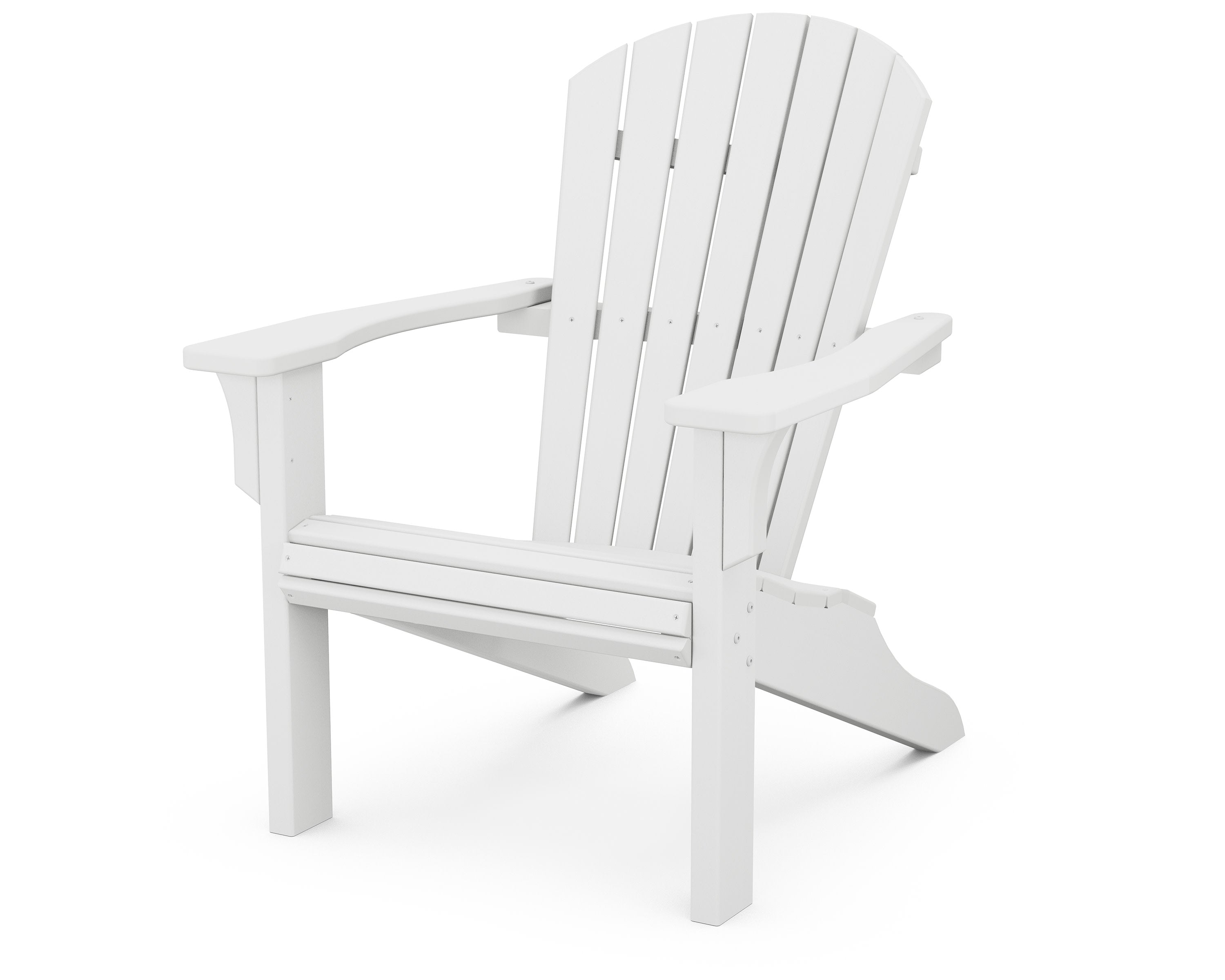 Seashell Adirondack in White