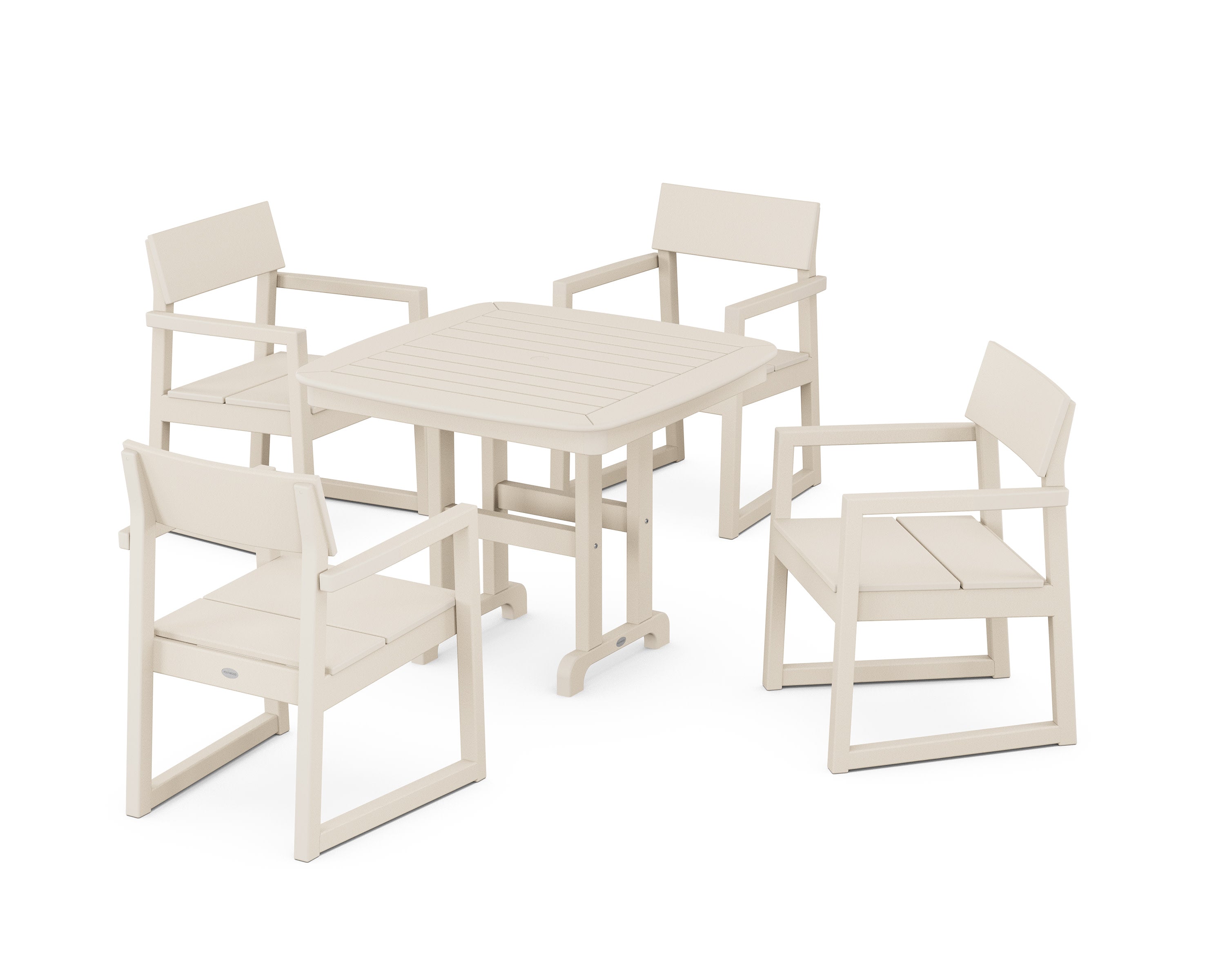 EDGE 5-Piece Dining Set in Sand