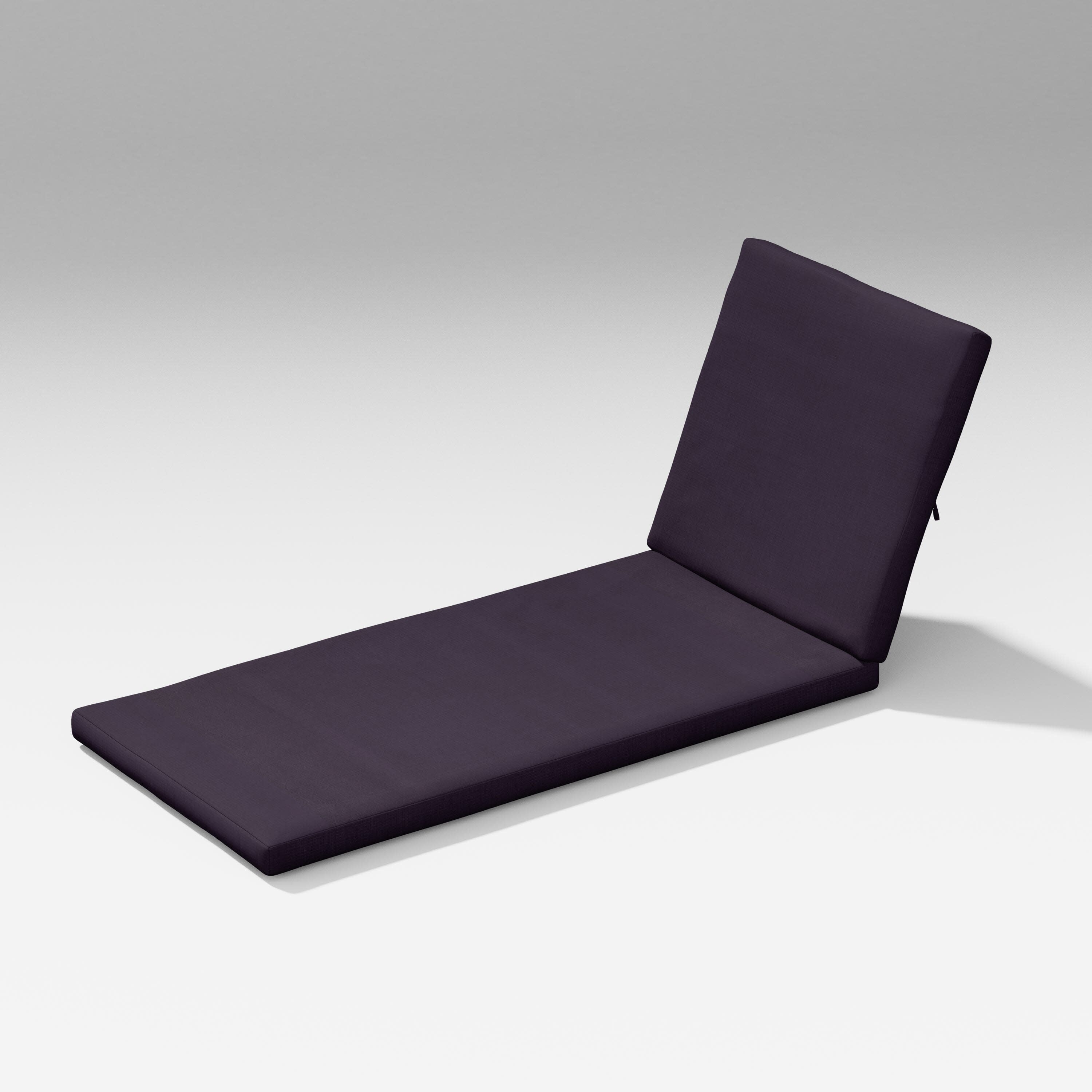 Latitude Chaise Lounge Full Cushion in Navy Linen