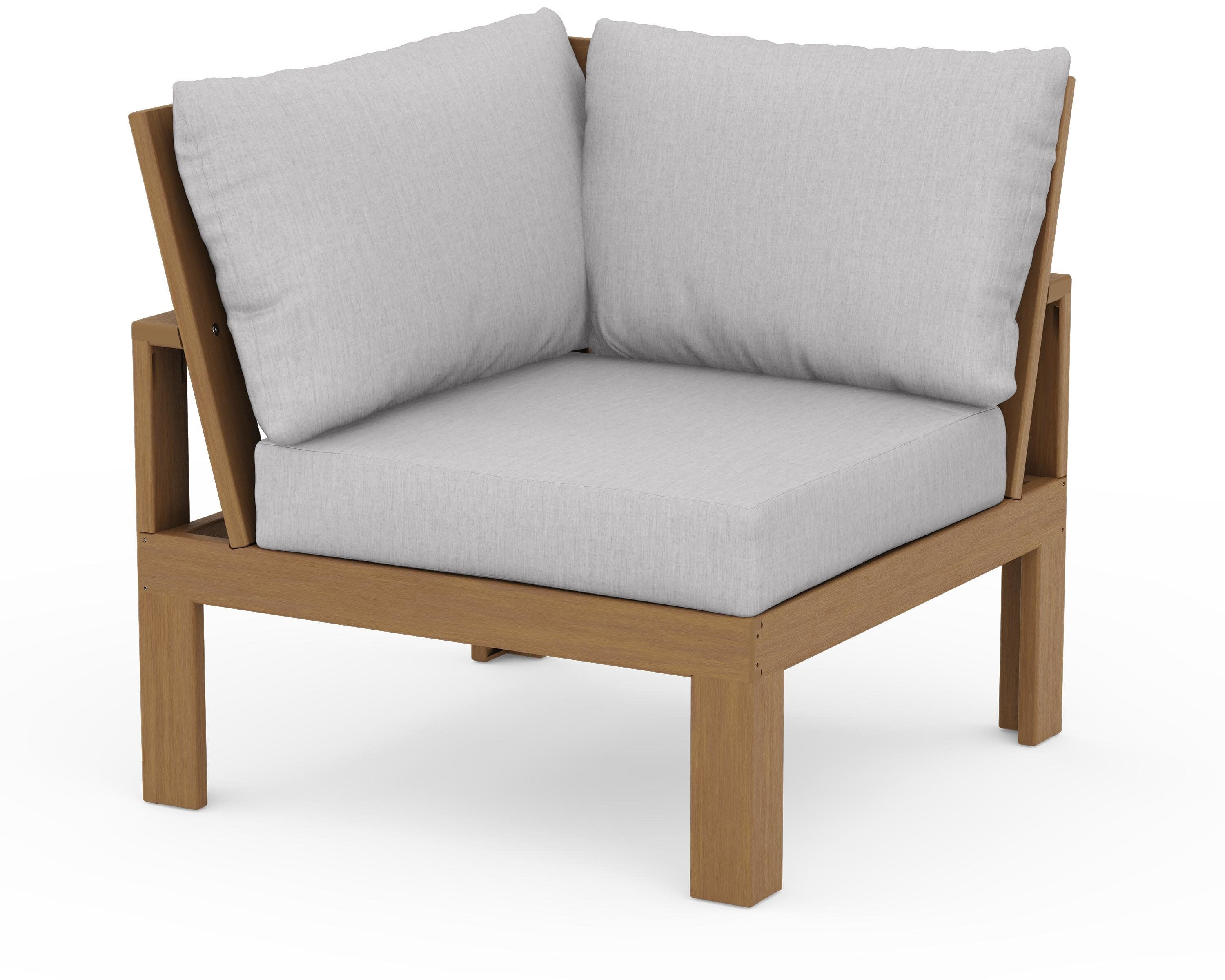 Modular Corner Chair in Natural / Granite