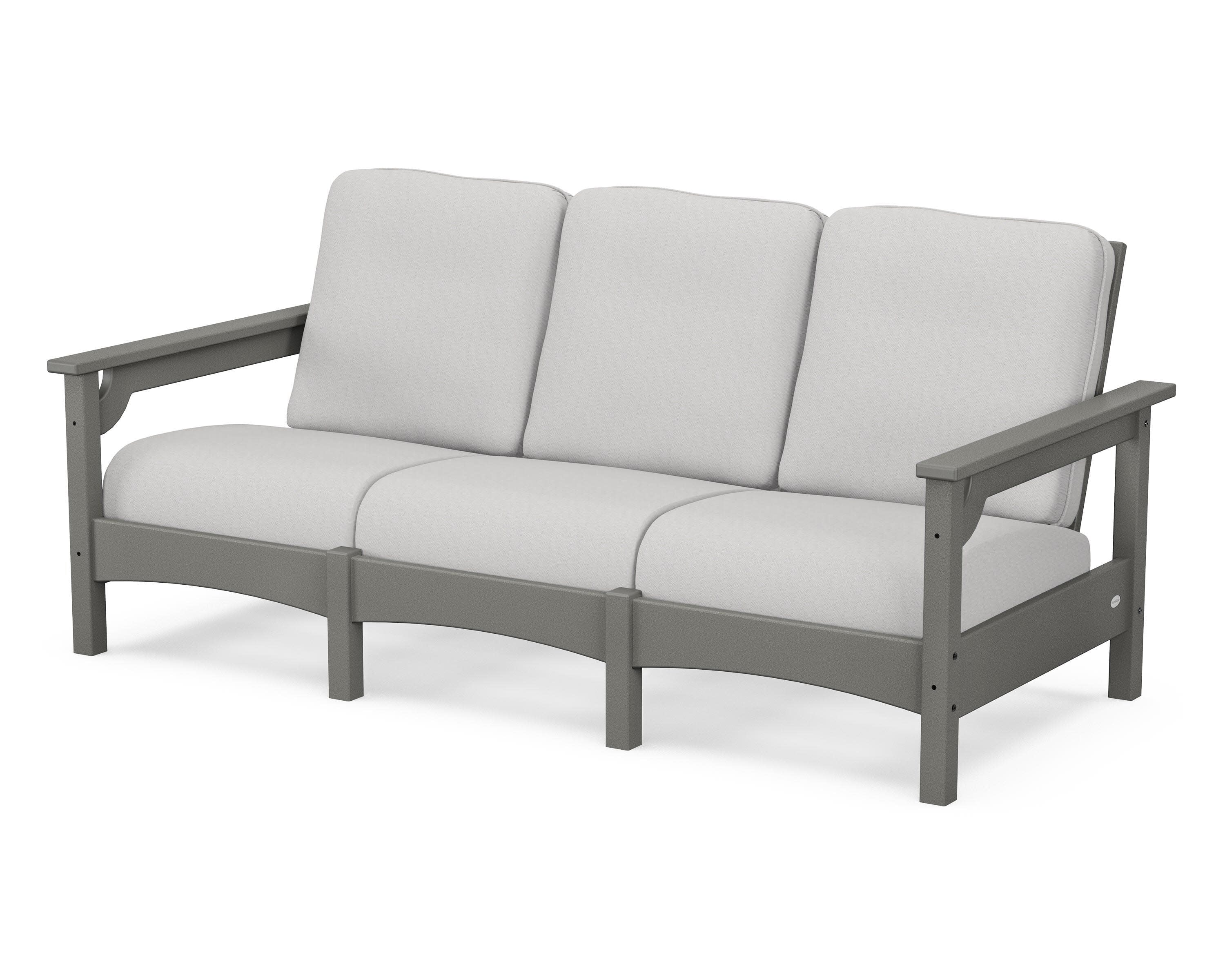 Club Sofa in Slate Grey / Diamond in the Rough