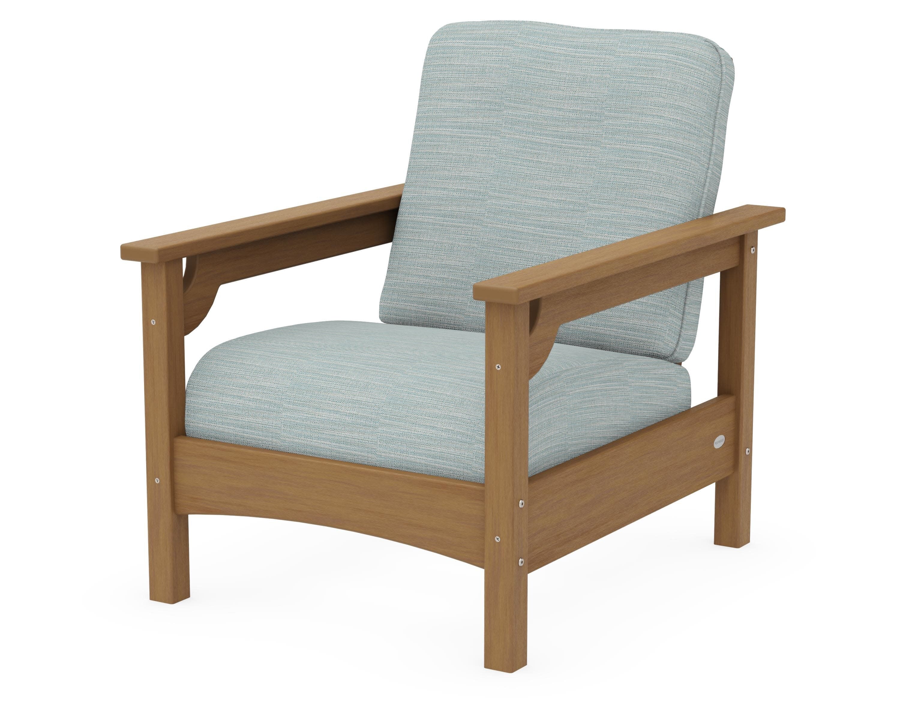 Club Chair in Natural / Soothe Mist