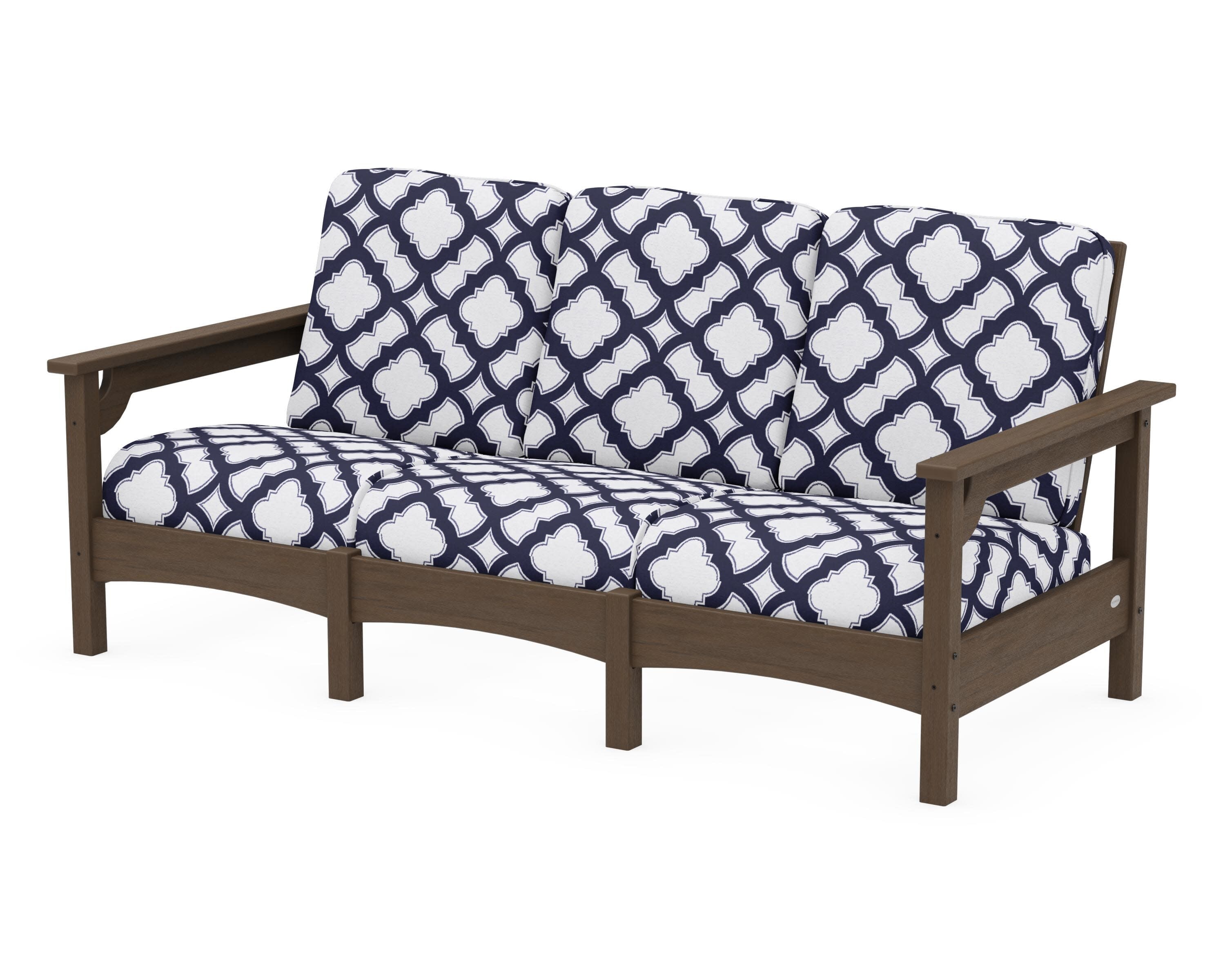 Club Sofa in Kona / Trellis Navy
