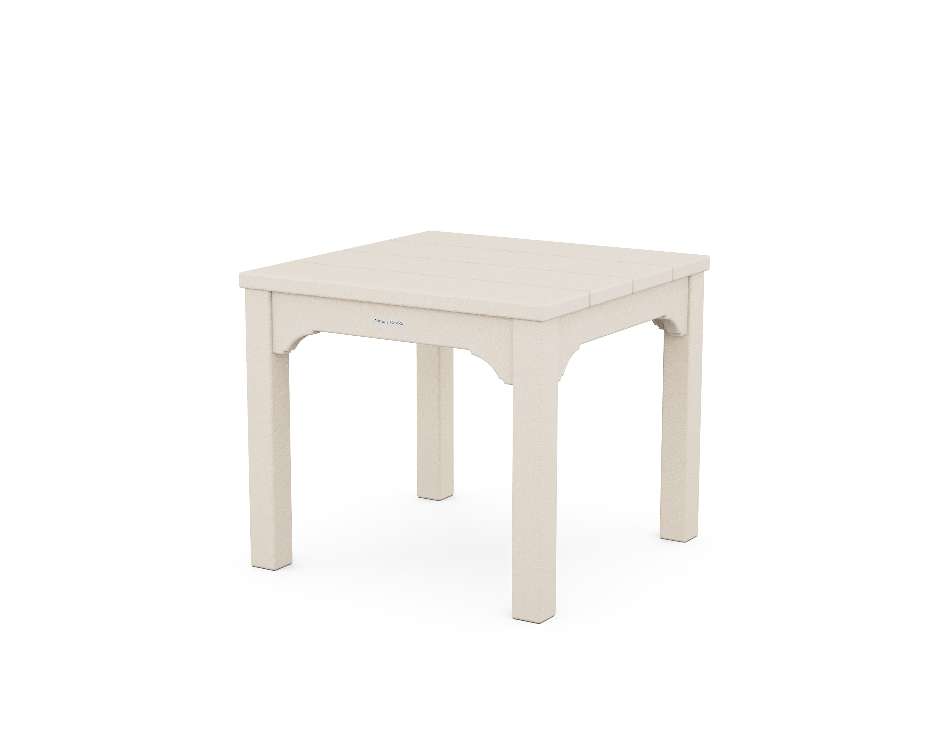 Chinoiserie End Table in Sand