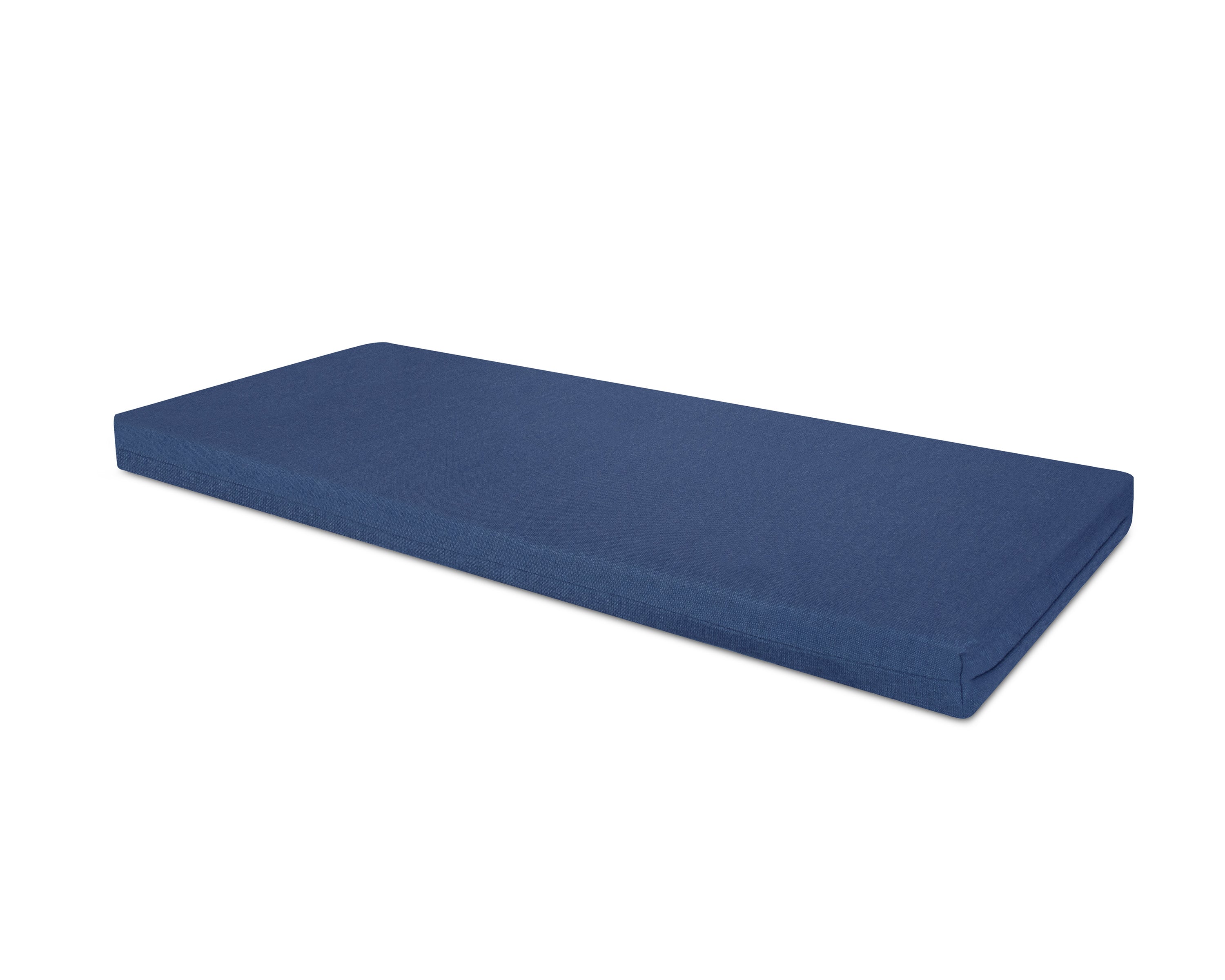 Bench Seat Cushion - 17"D x 40.5"W x 2.5"H in Spectrum Indigo