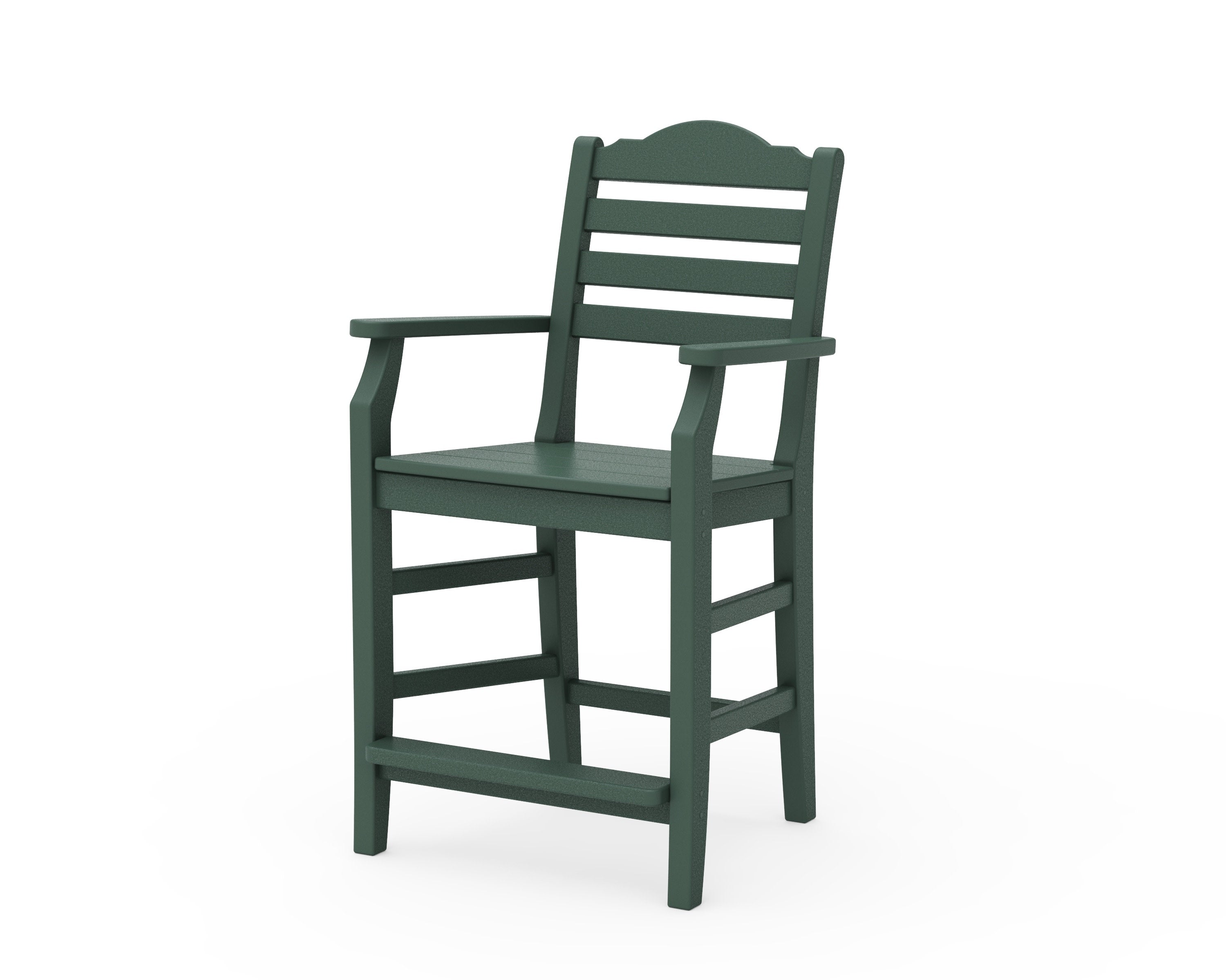 Savannah Counter Arm Chair in Green