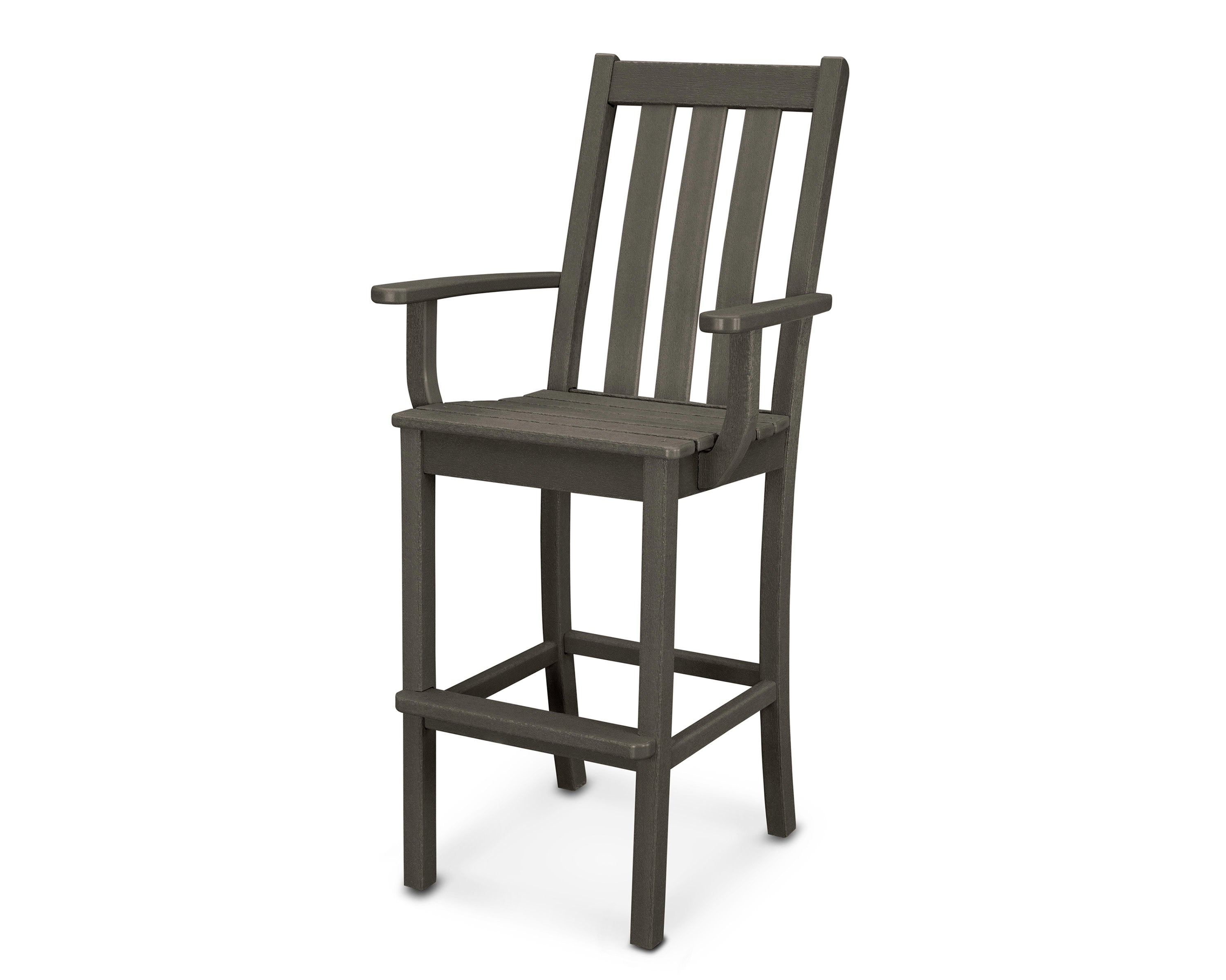 Vineyard Bar Arm Chair in Vintage Coffee