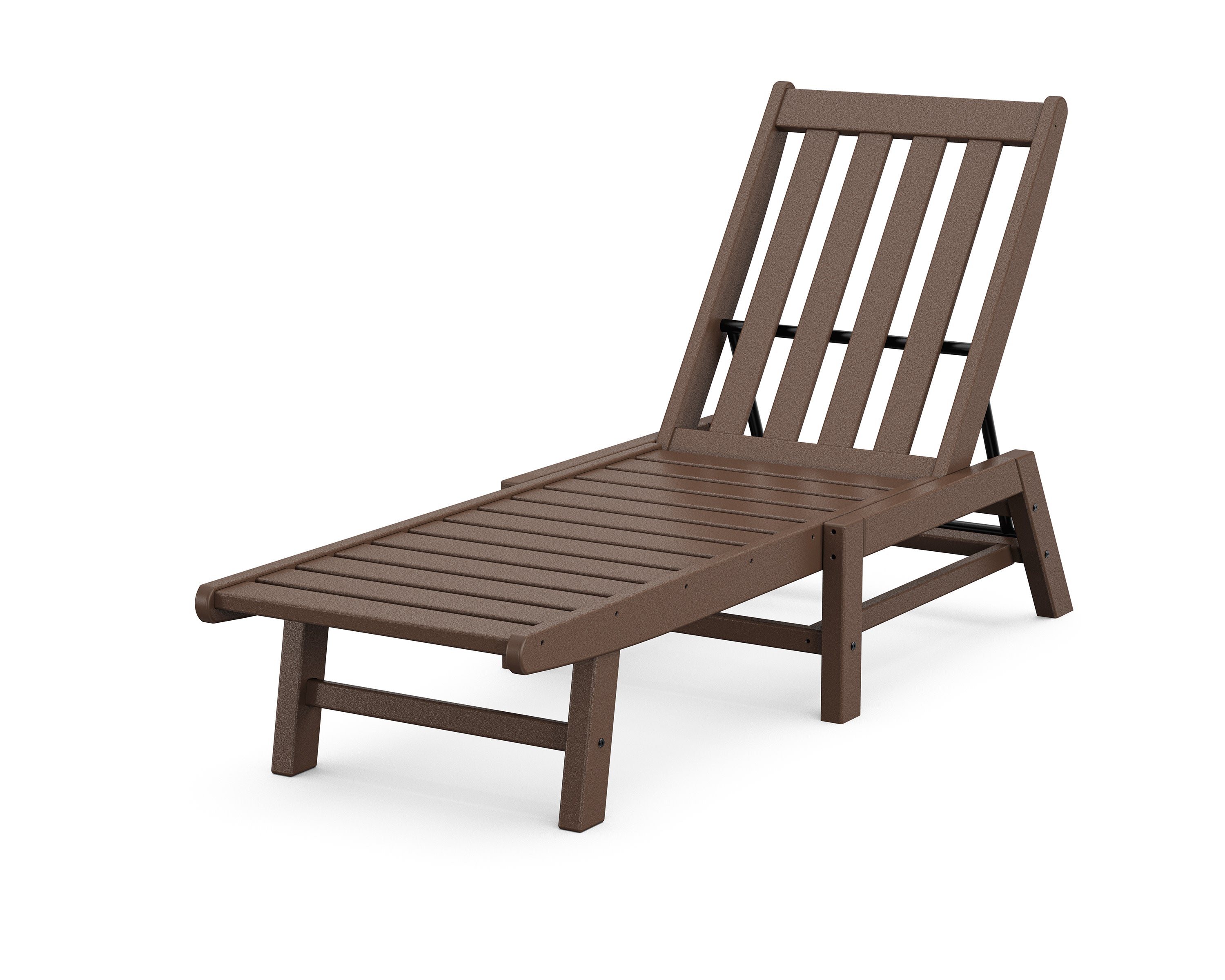Vineyard Chaise in Mahogany