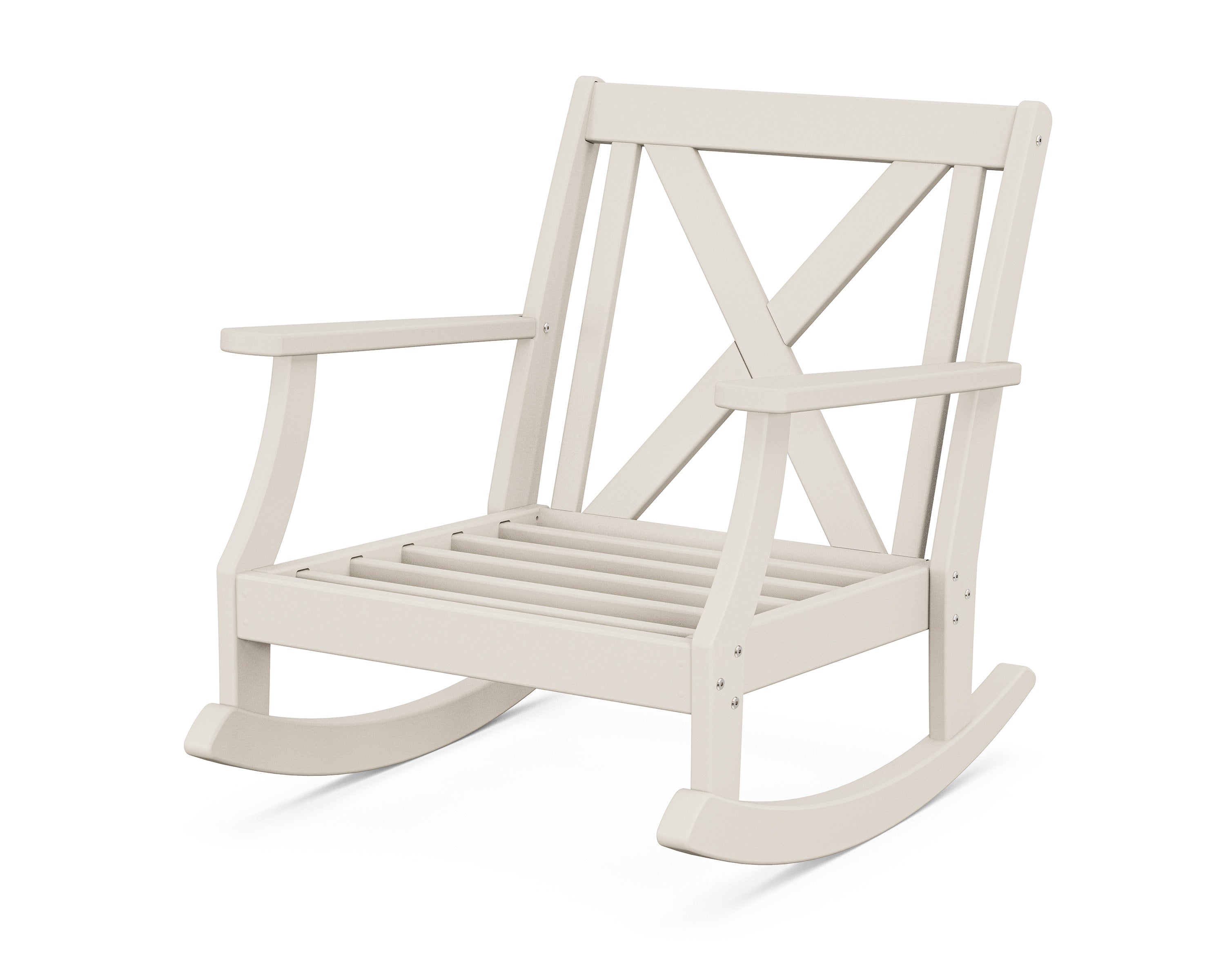 Braxton Deep Seating Rocking Chair Frame in Sand