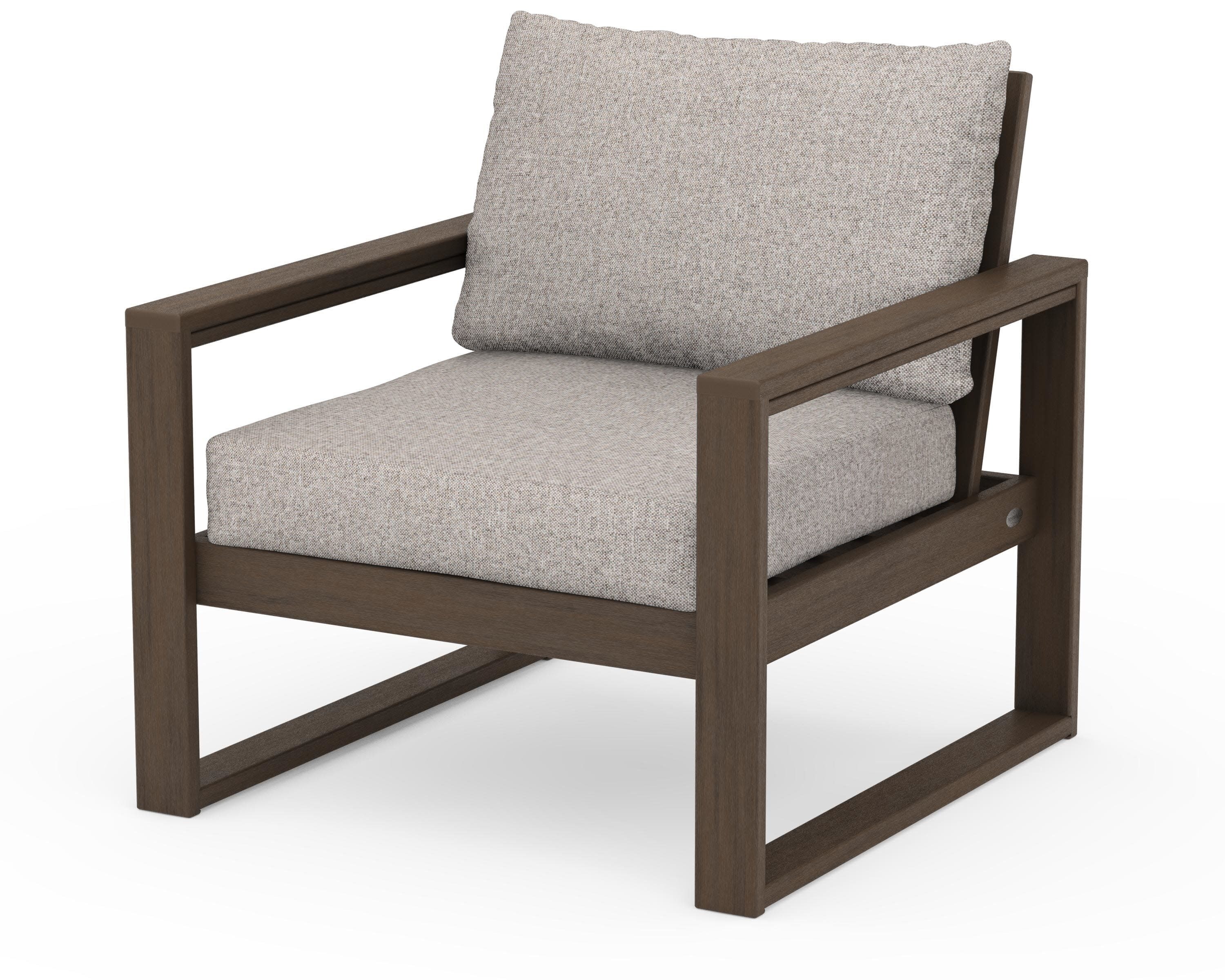 EDGE Club Chair in Kona / Weathered Tweed