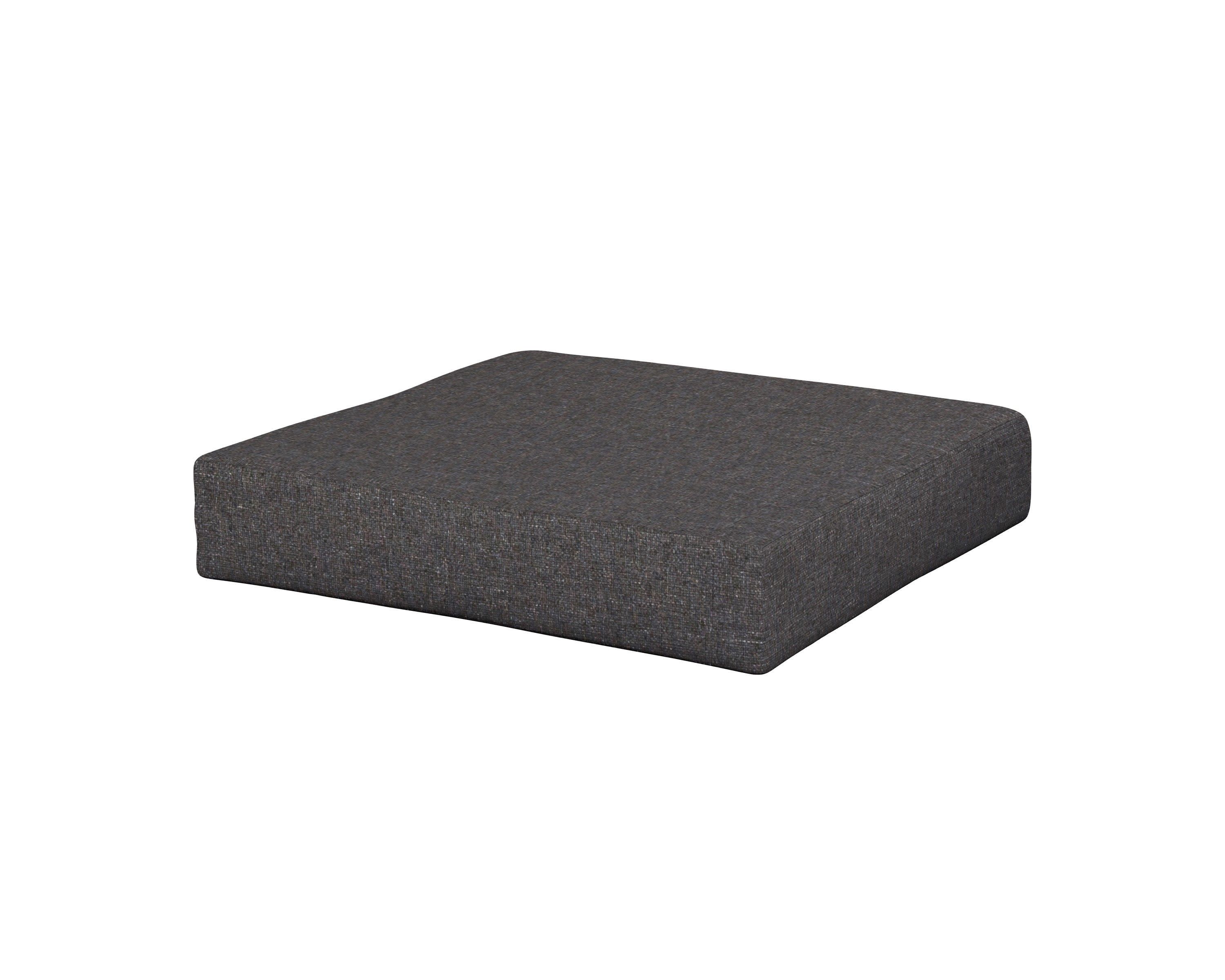 Prescott Ottoman Cushion in Ash Charcoal