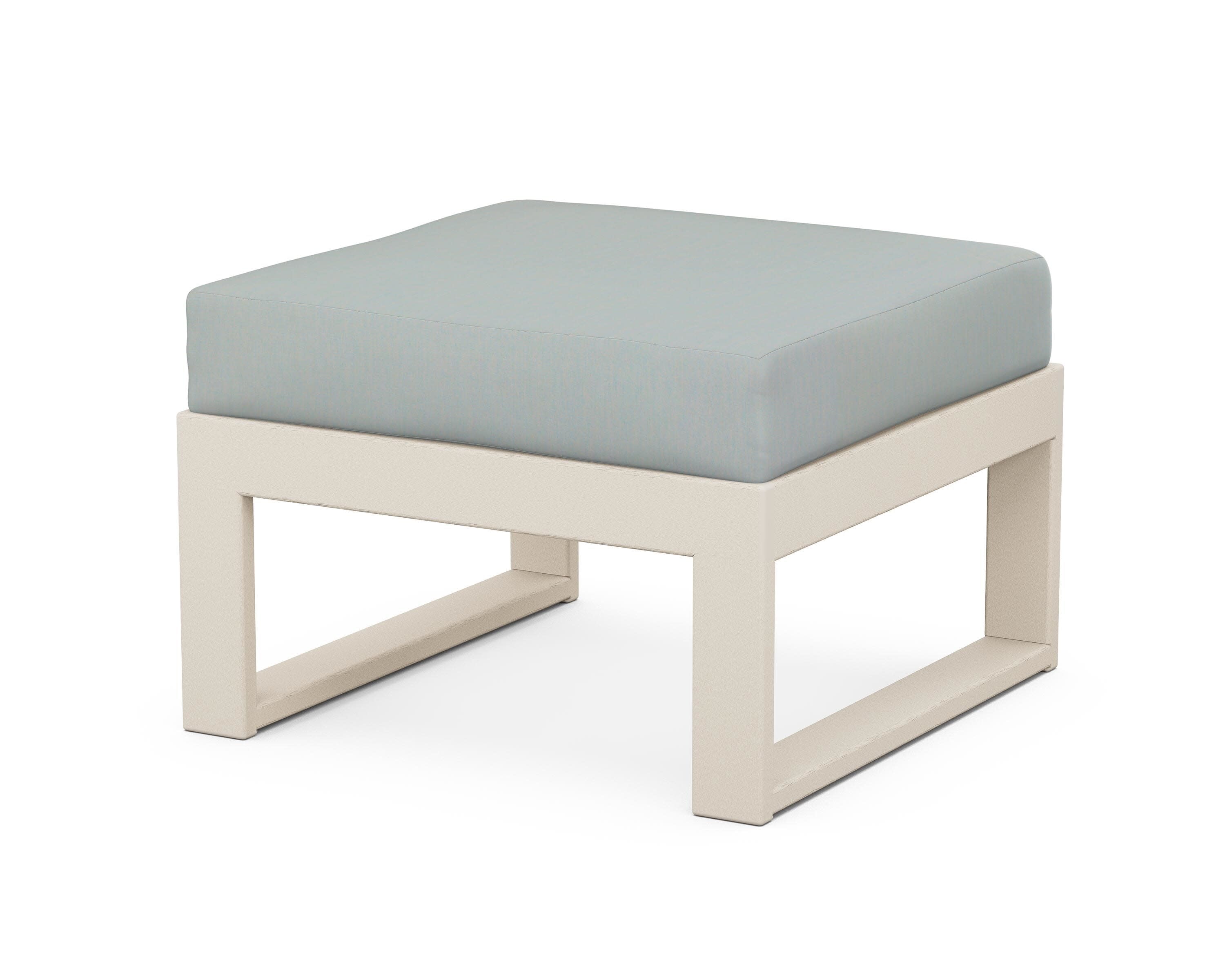 Modular Ottoman - Modern in Sand / Spa