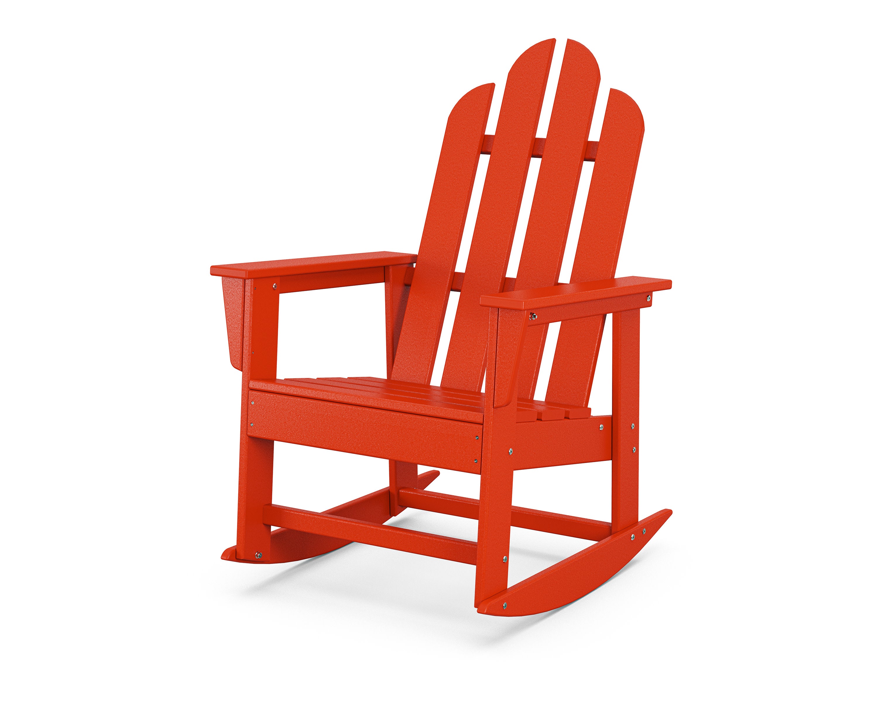 Long Island Rocking Chair in Sunset Red
