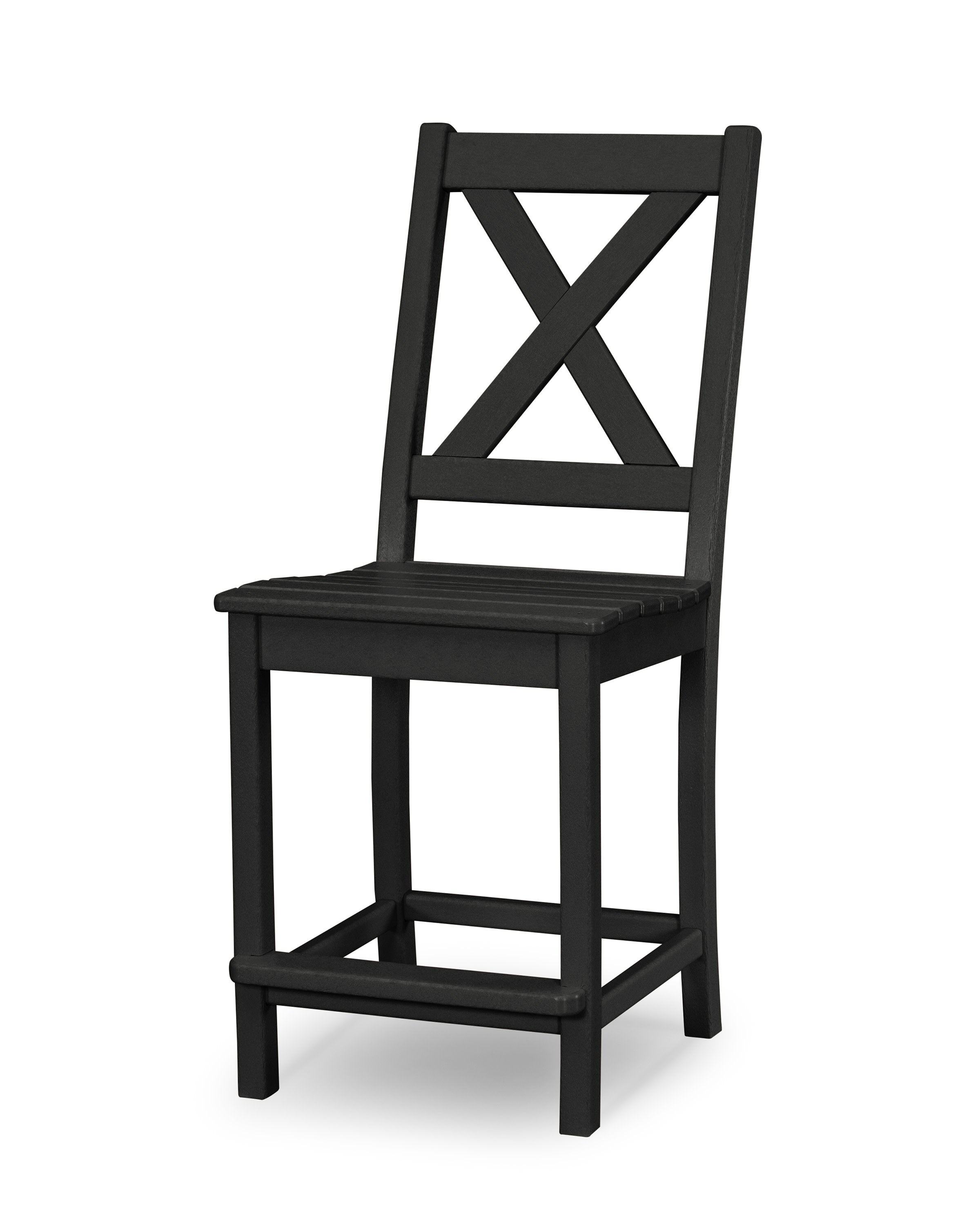 Braxton Counter Side Chair in Black