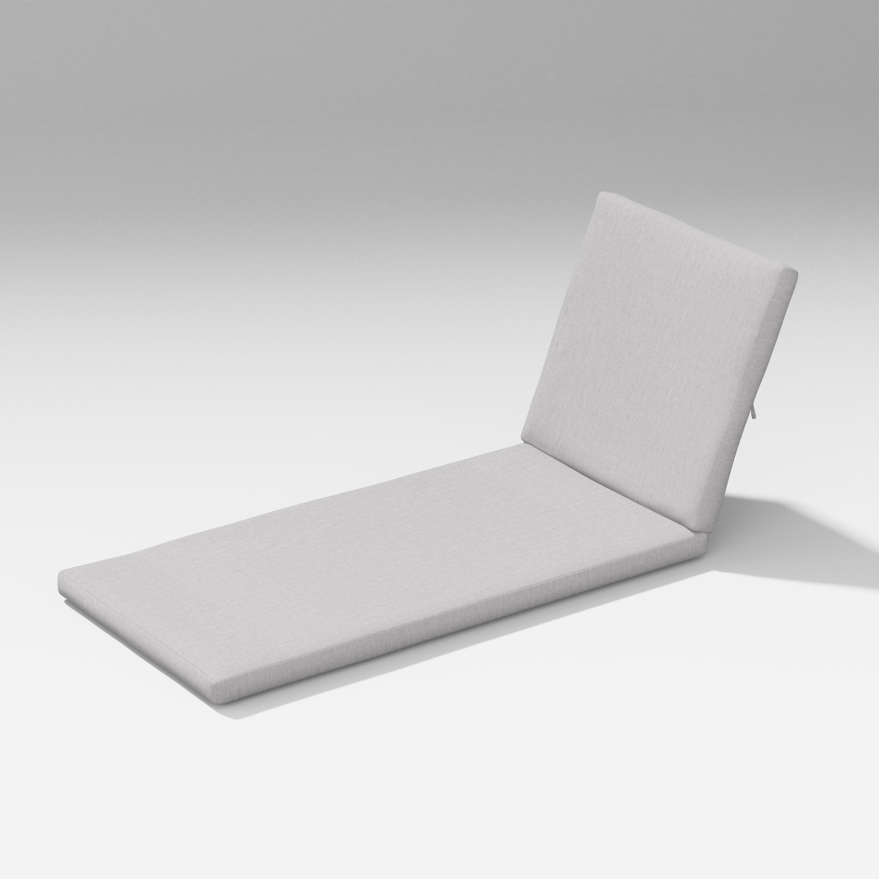 Latitude Chaise Lounge Full Cushion in Granite