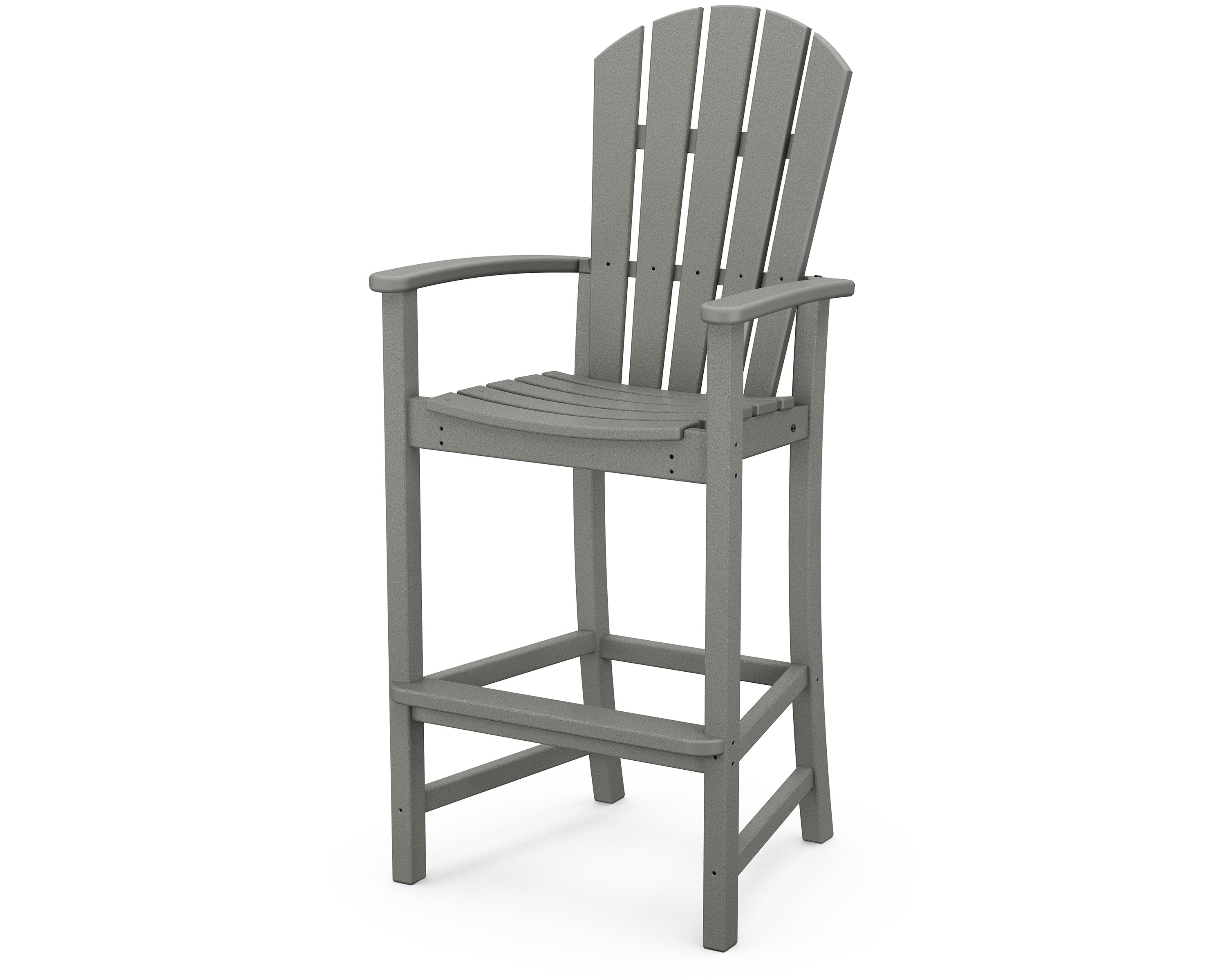 Palm Coast Bar Chair in Slate Grey