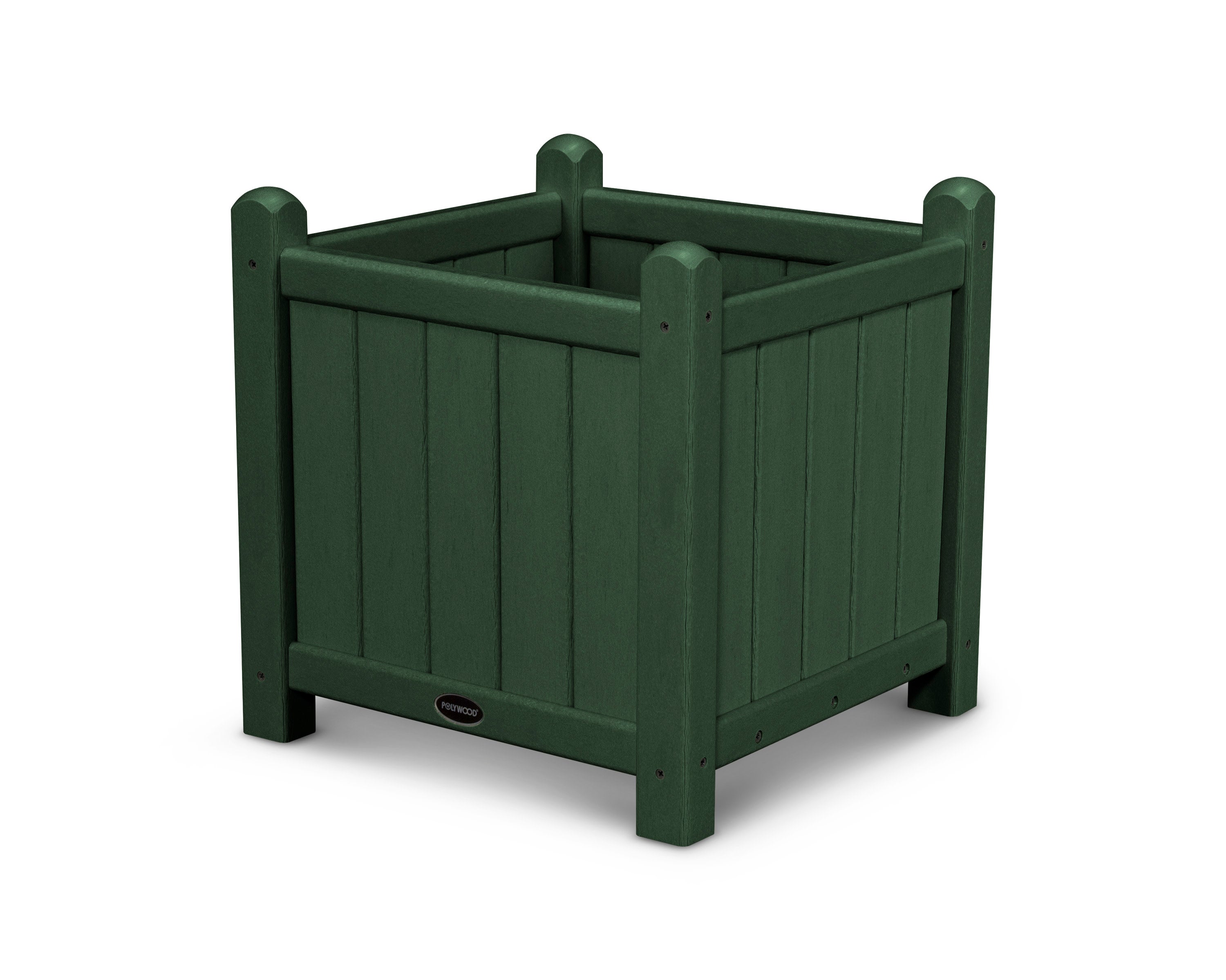 Traditional Garden 16" Planter in Green