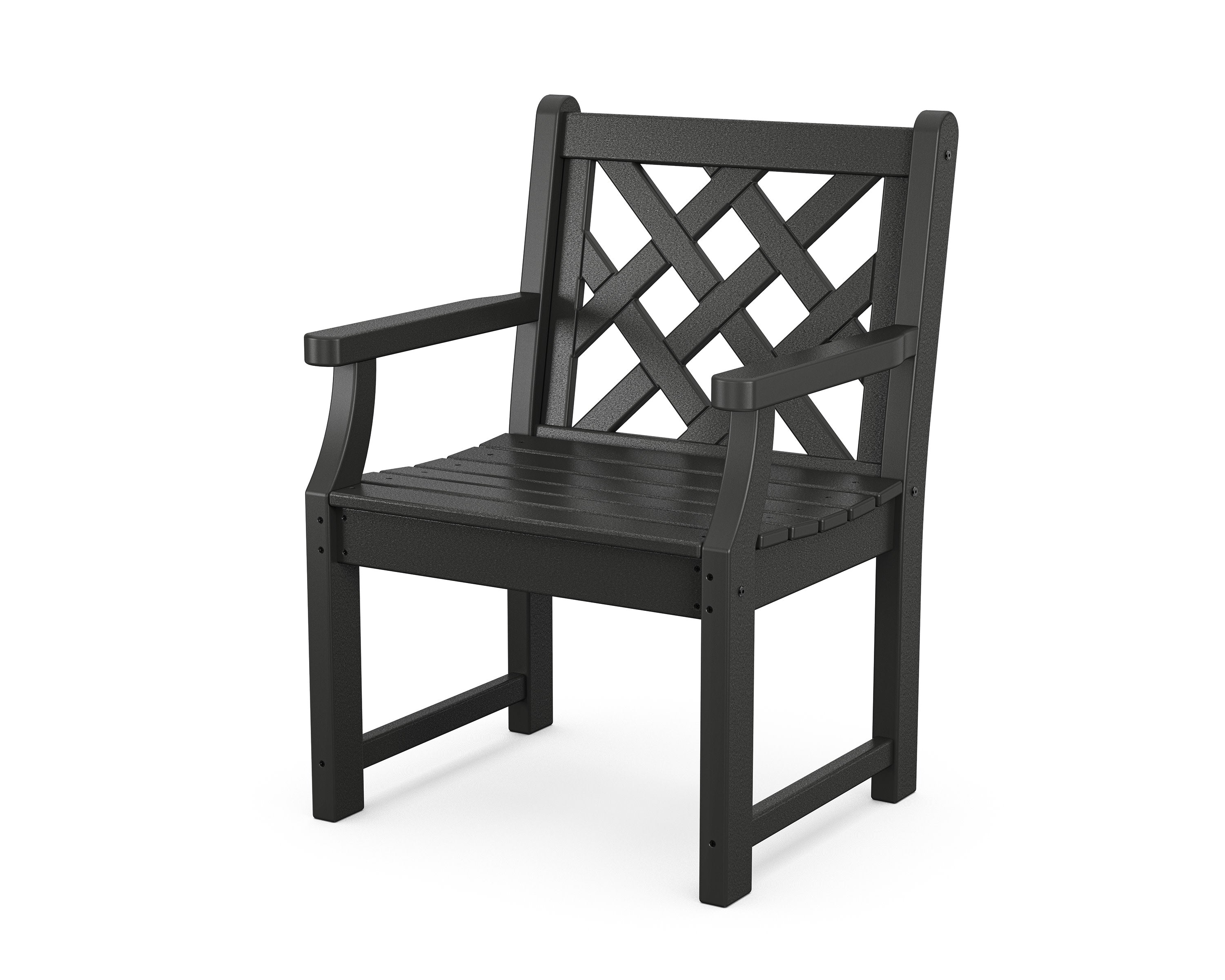 Wovendale Garden Arm Chair in Black