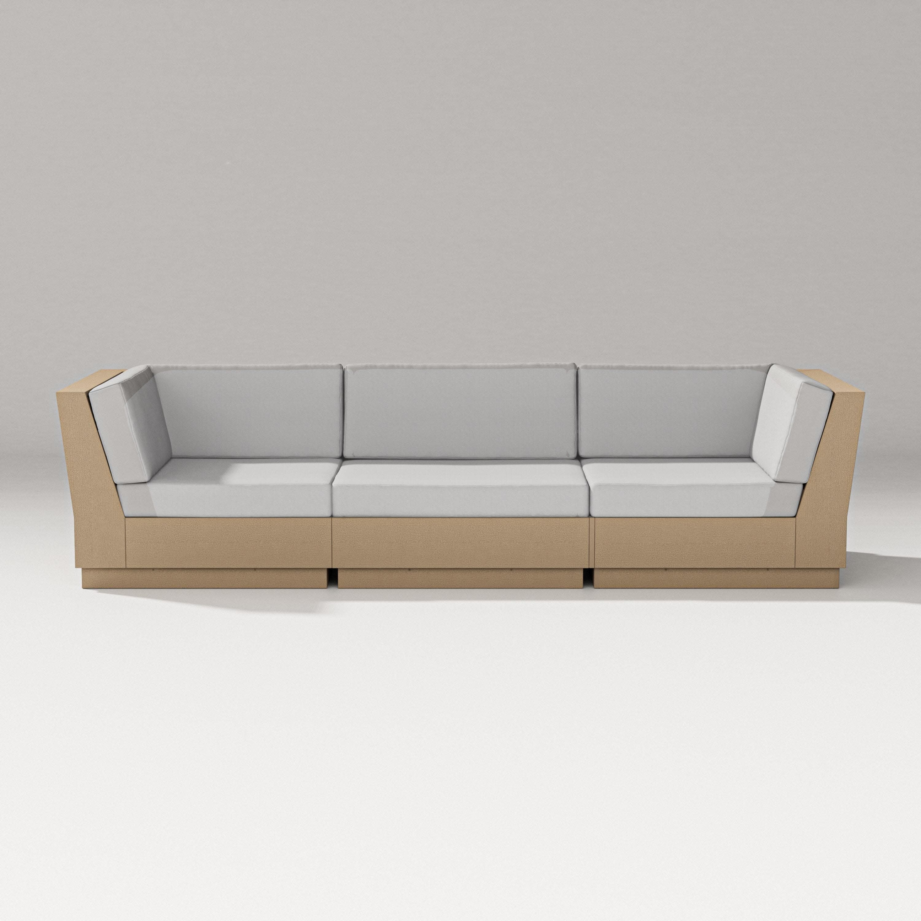 Elevate Sofa Sectional in Vintage Sahara / Diamond in the Rough