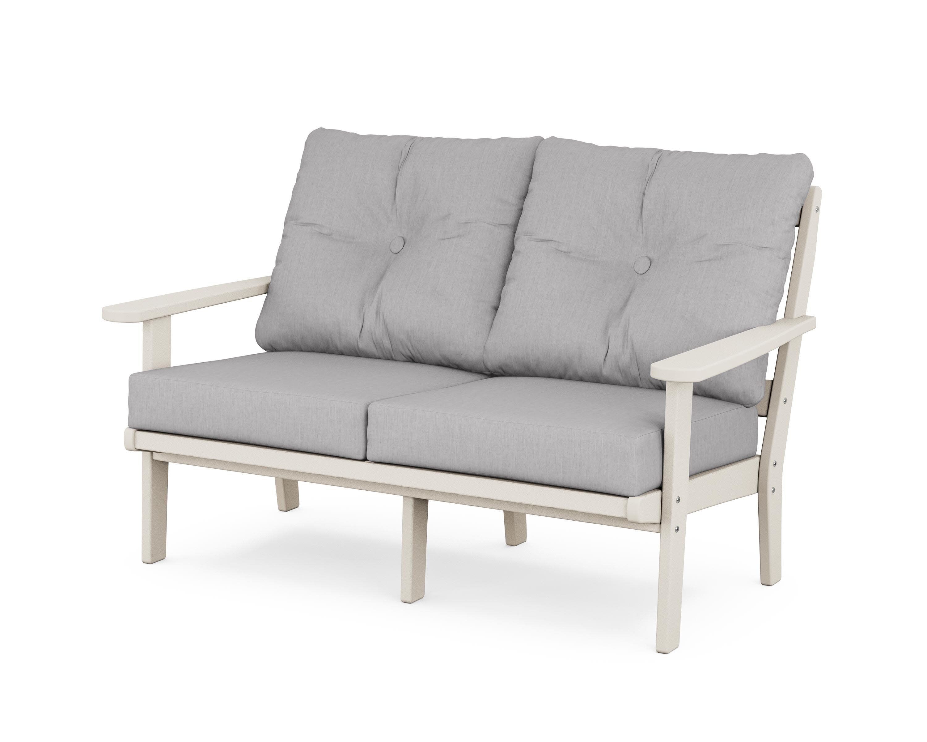 Mission Deep SeatingLoveseat in Sand / Granite