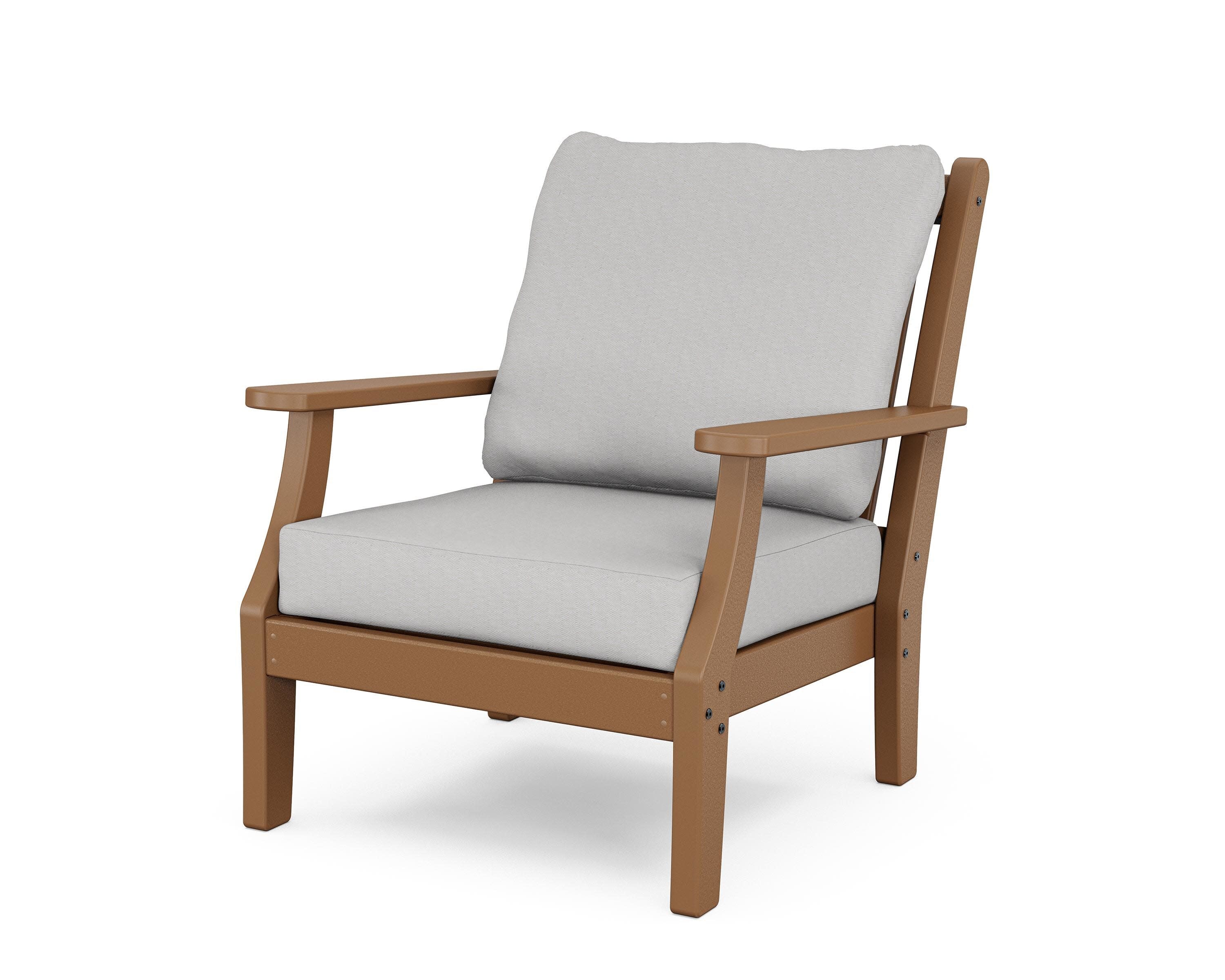 Wovendale Deep Seating Chair in Teak / Diamond in the Rough