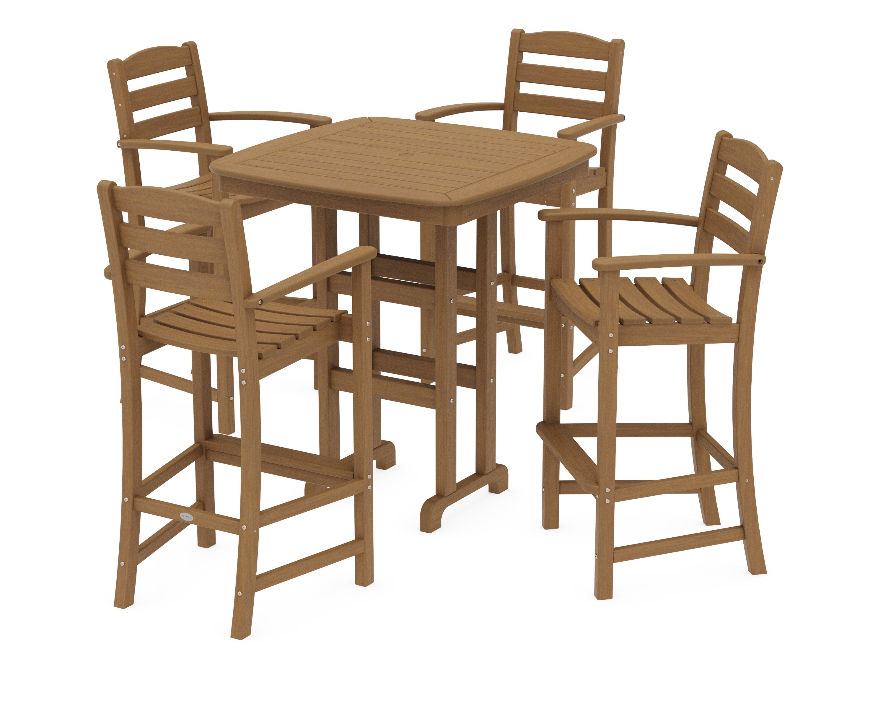 La Casa Caf 5-Piece Bar Set in Natural