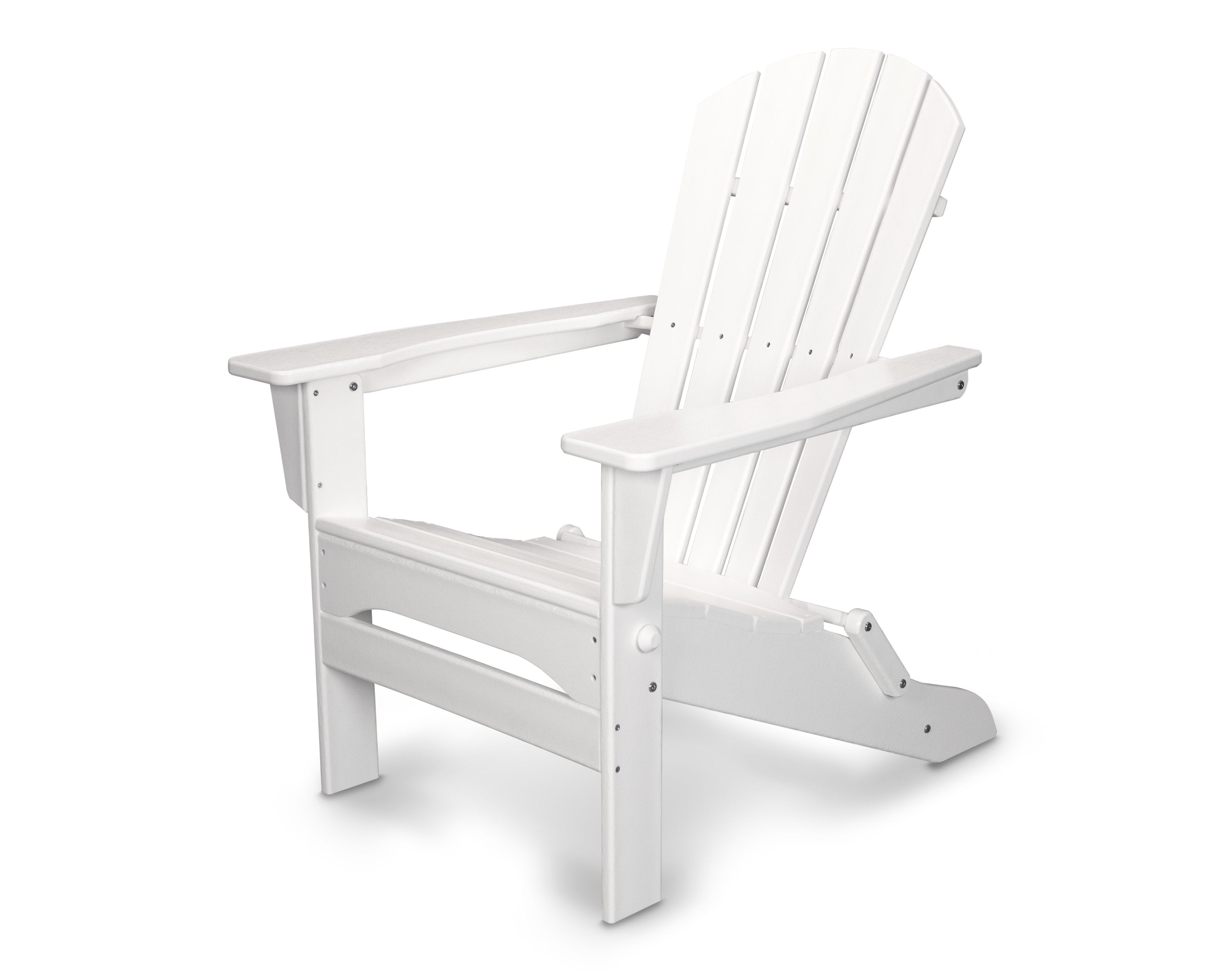 Palm Coast Folding Adirondack in White